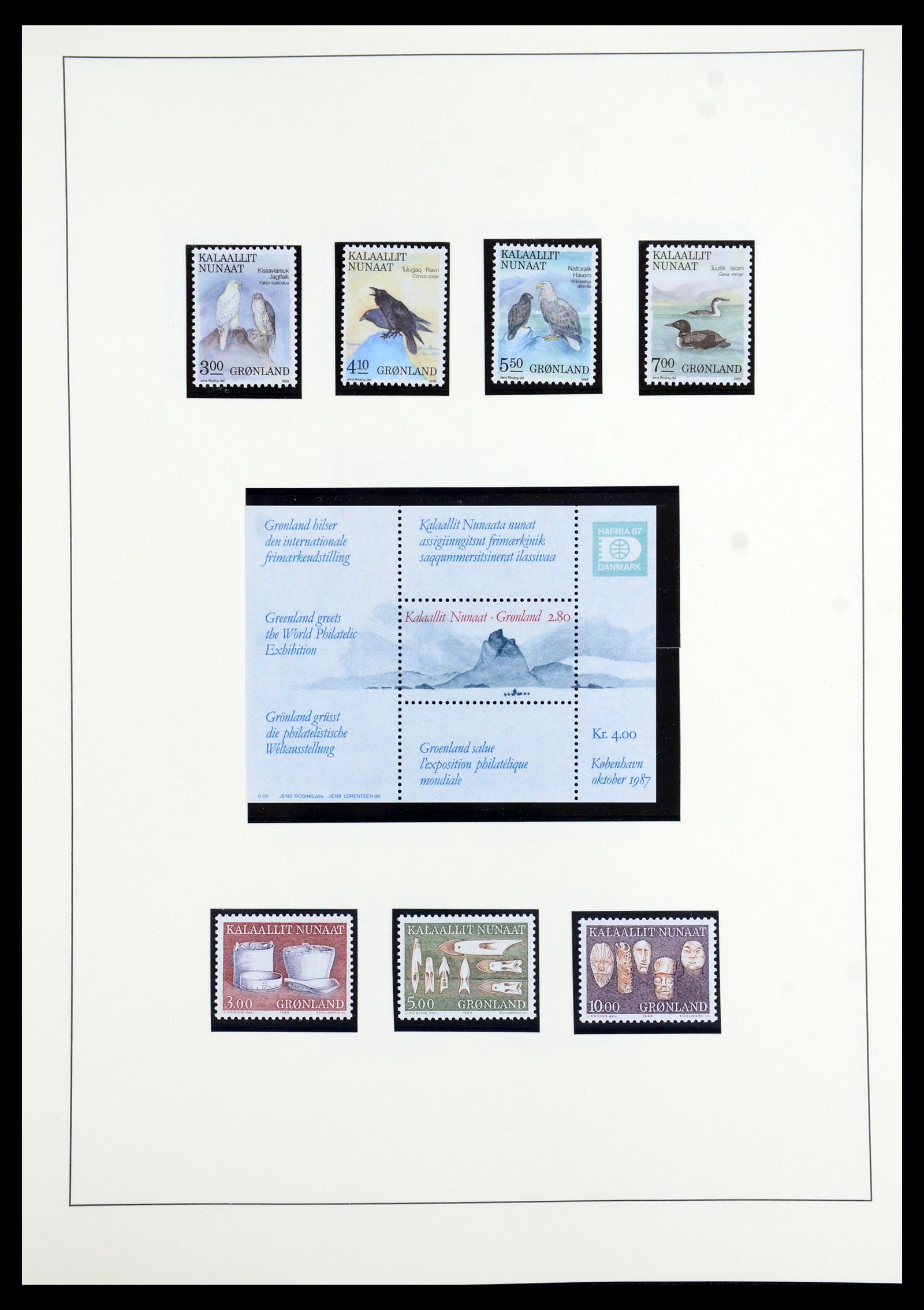 35352 020 - Postzegelverzameling 35352 Groenland 1905-1996.