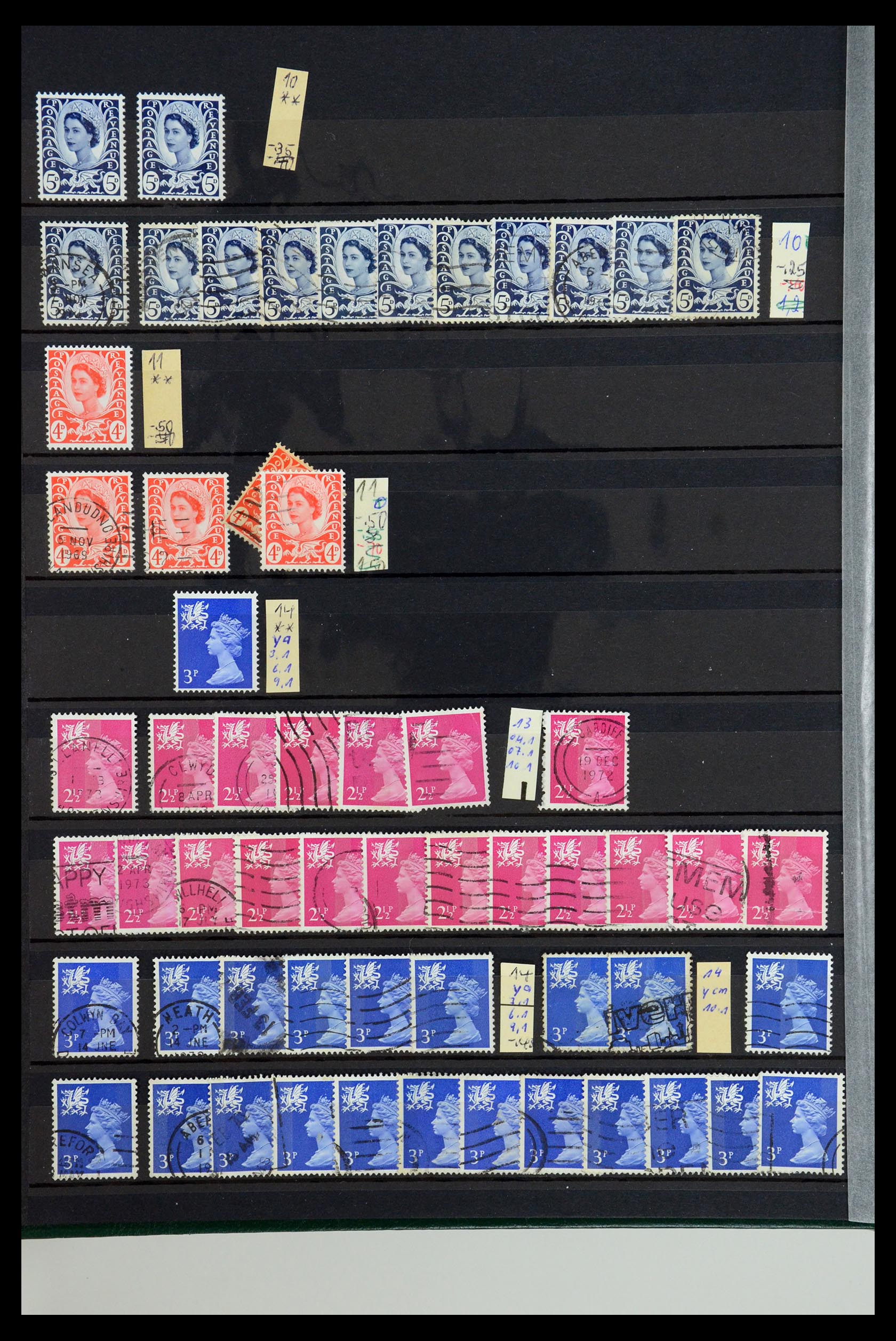 35354 002 - Postzegelverzameling 35354 Kanaaleilanden 1969-2009.