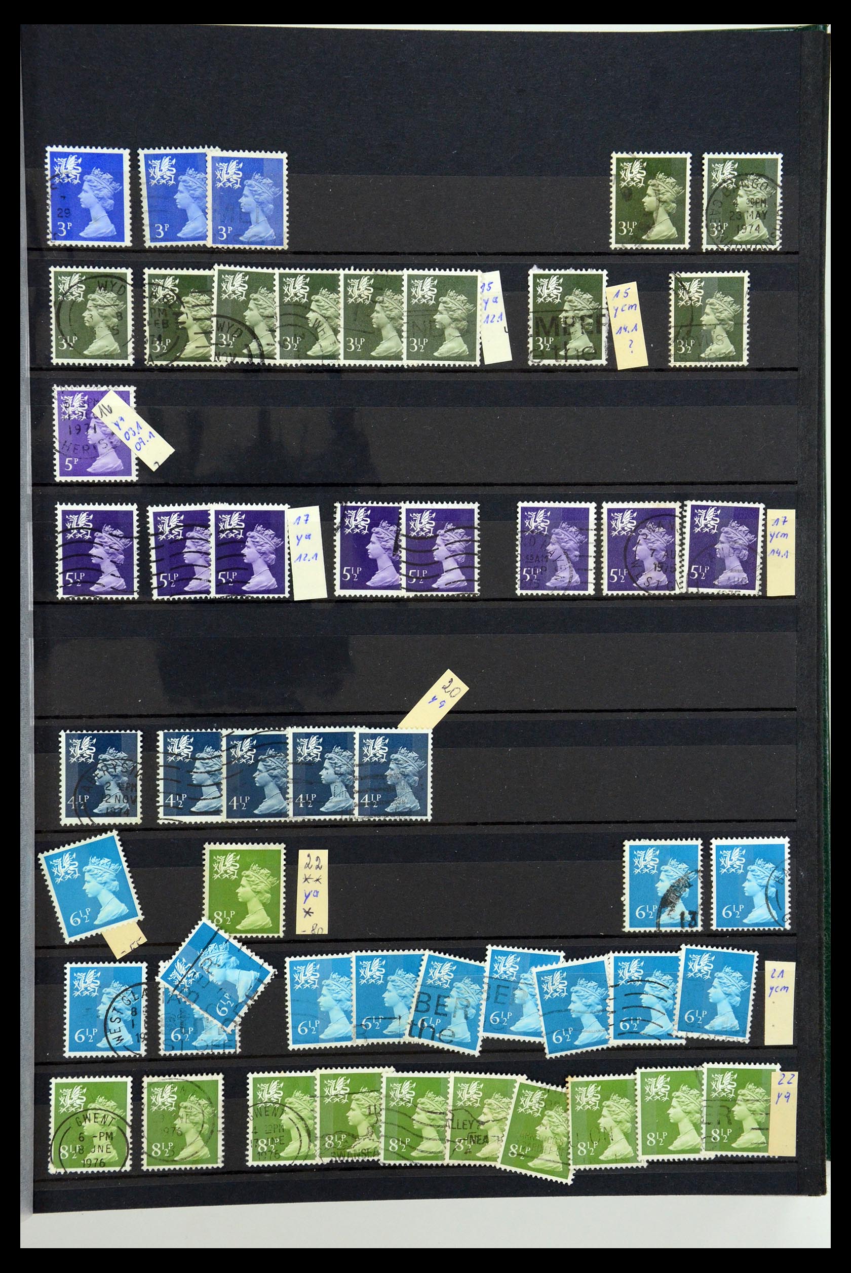 35354 003 - Postzegelverzameling 35354 Kanaaleilanden 1969-2009.