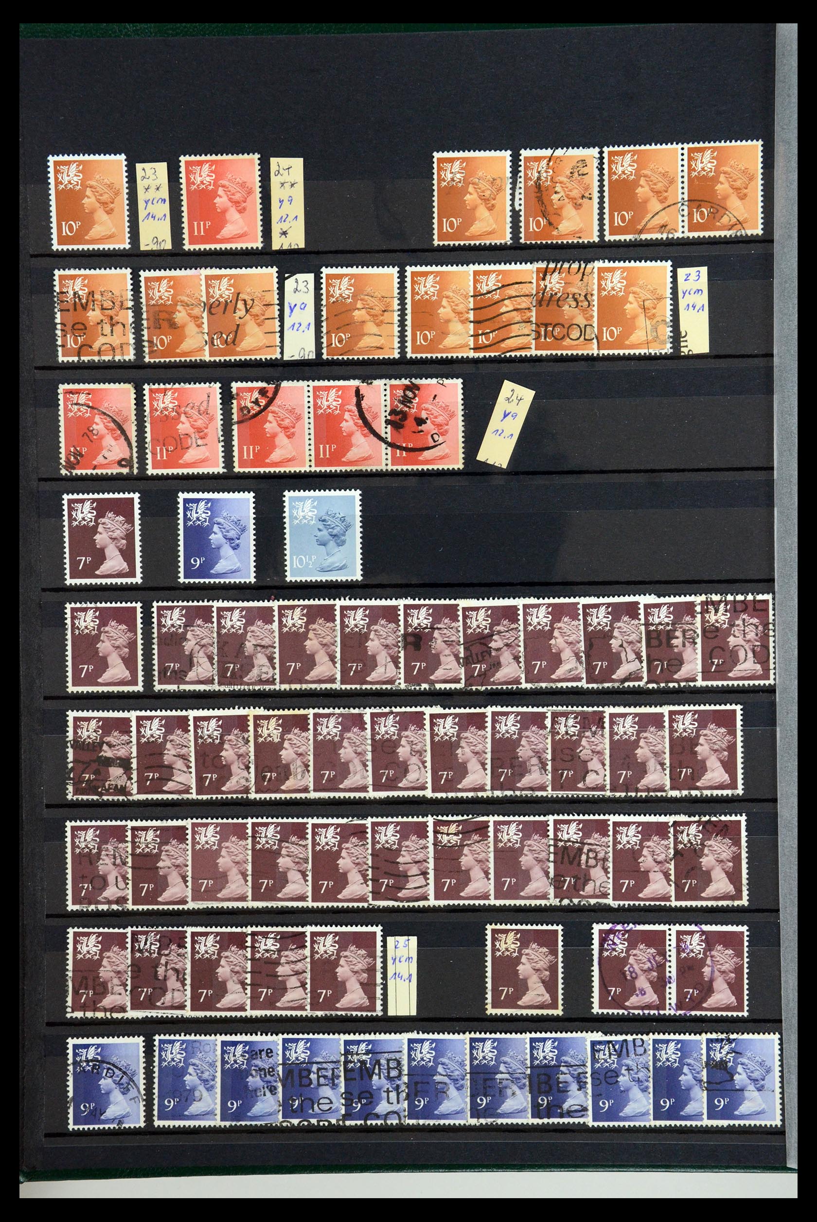 35354 004 - Postzegelverzameling 35354 Kanaaleilanden 1969-2009.