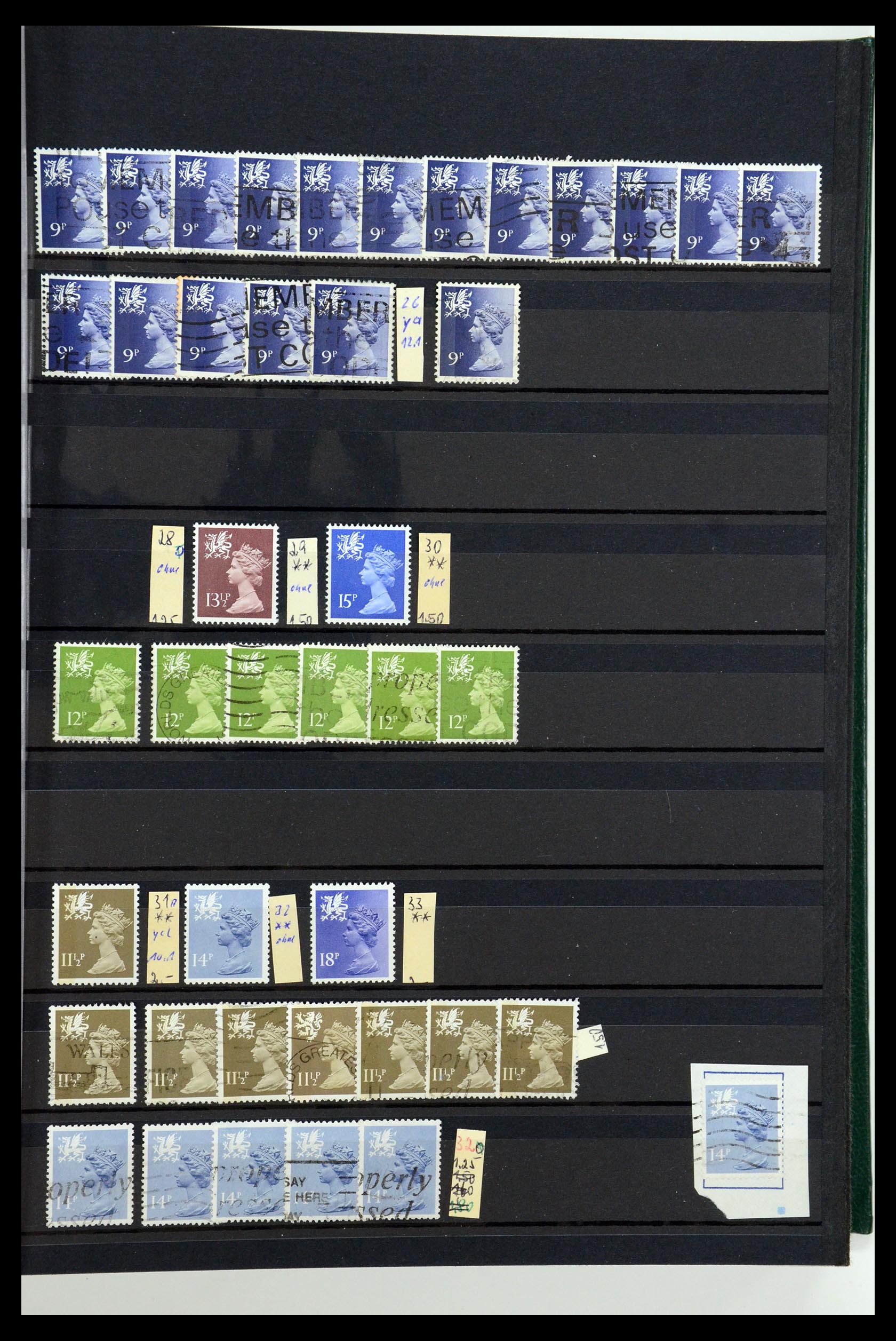 35354 005 - Postzegelverzameling 35354 Kanaaleilanden 1969-2009.