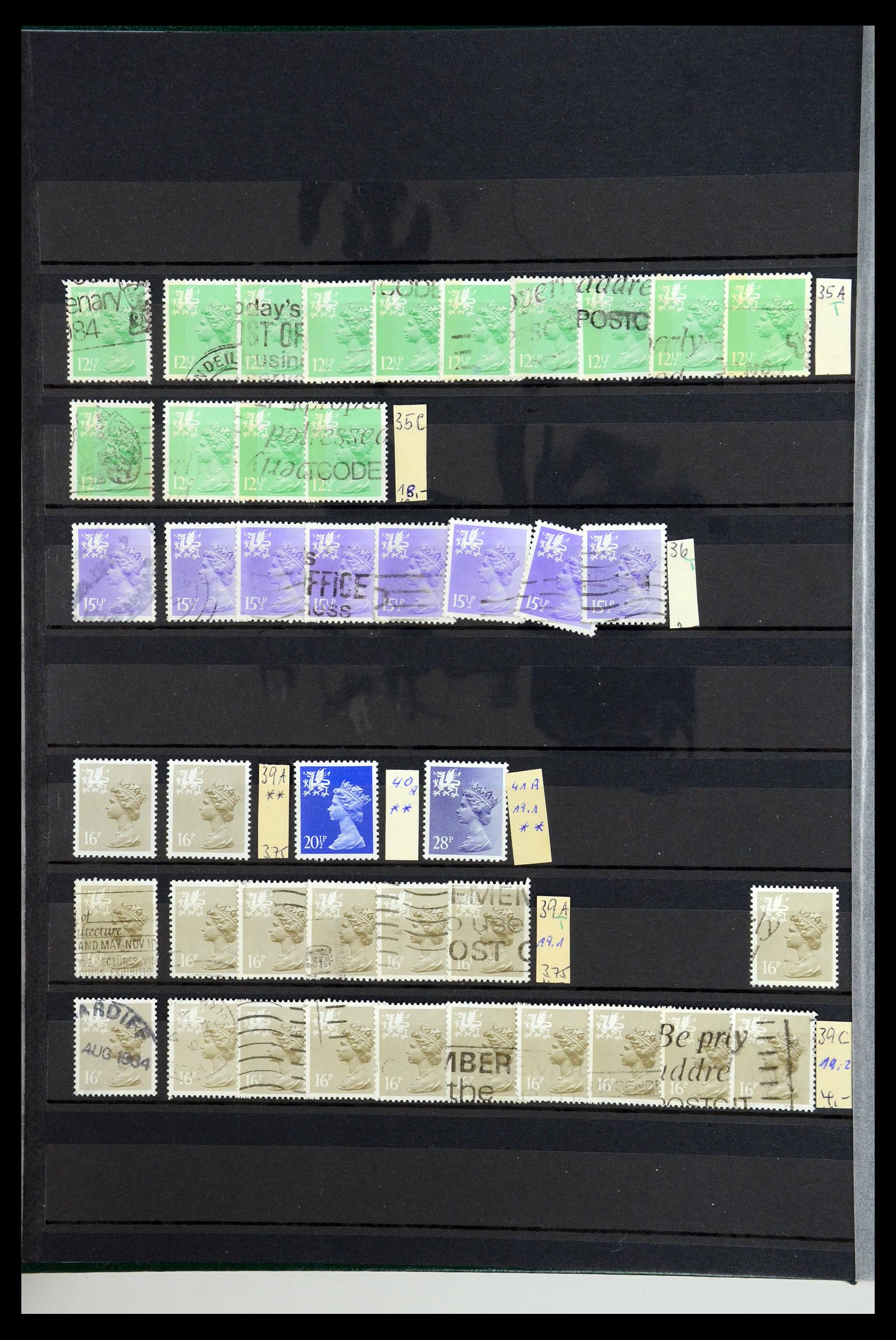 35354 006 - Postzegelverzameling 35354 Kanaaleilanden 1969-2009.