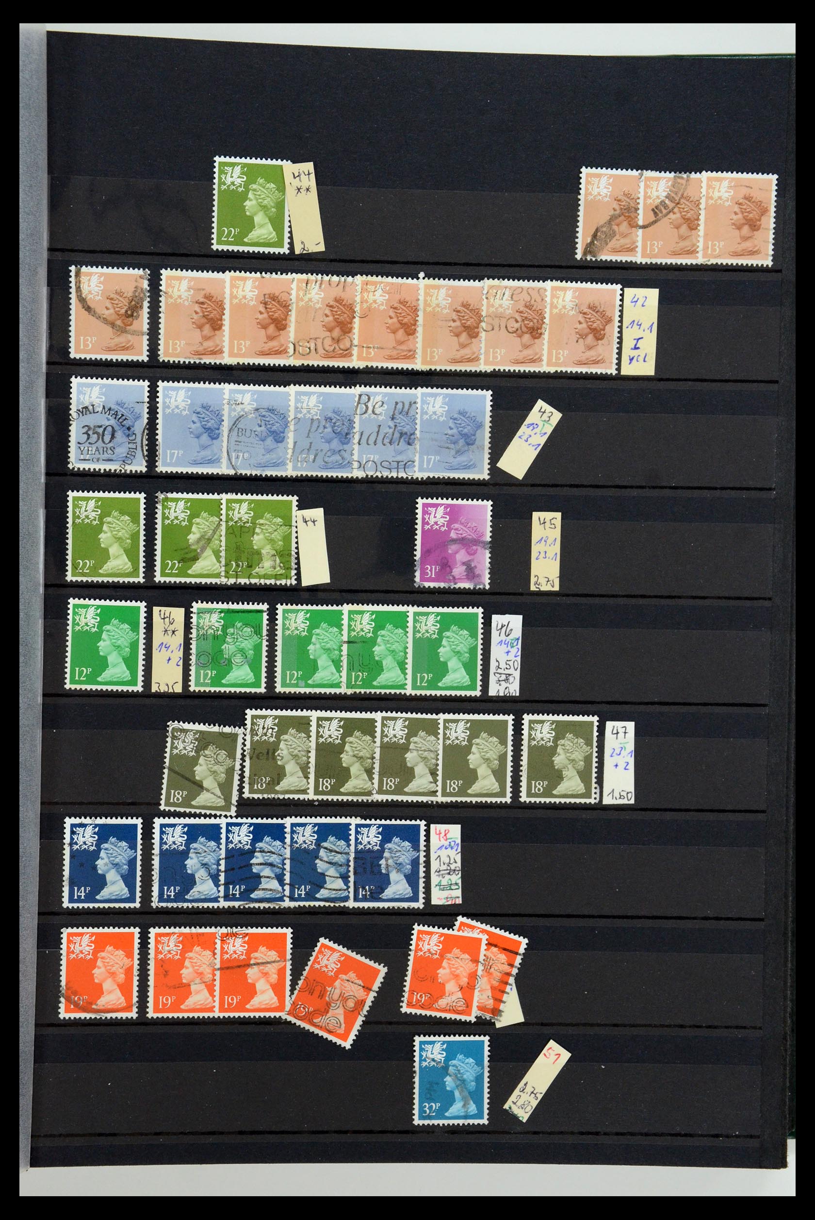 35354 007 - Postzegelverzameling 35354 Kanaaleilanden 1969-2009.