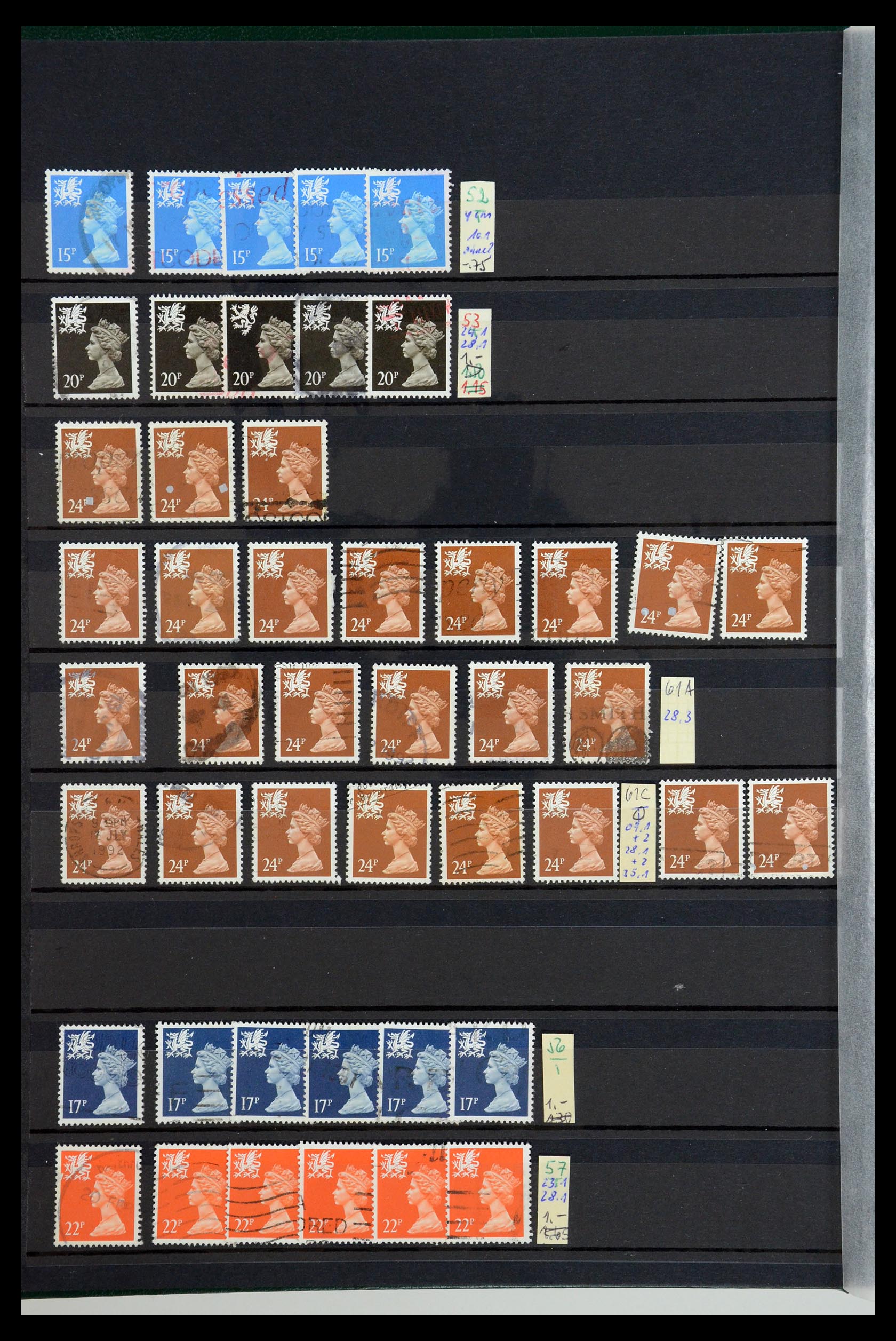 35354 008 - Postzegelverzameling 35354 Kanaaleilanden 1969-2009.