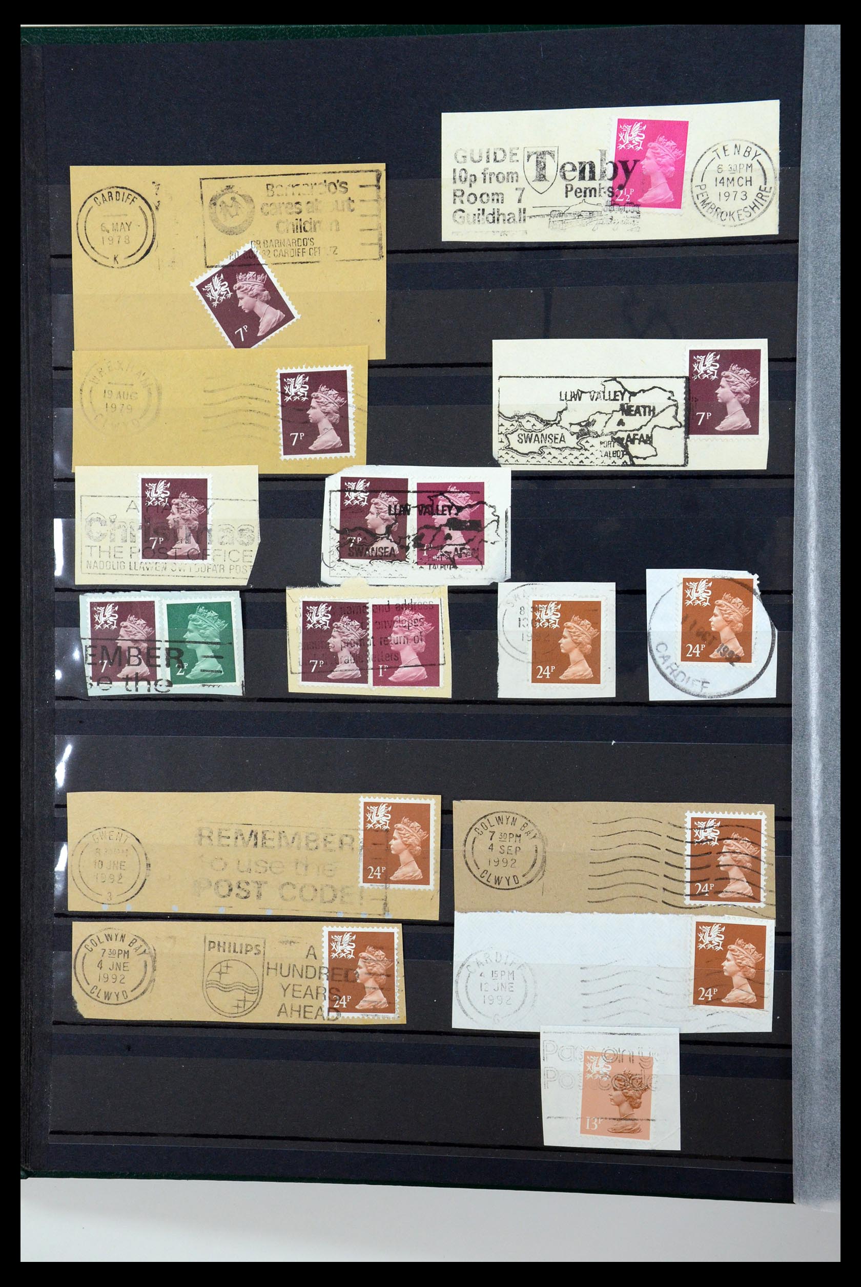 35354 013 - Postzegelverzameling 35354 Kanaaleilanden 1969-2009.
