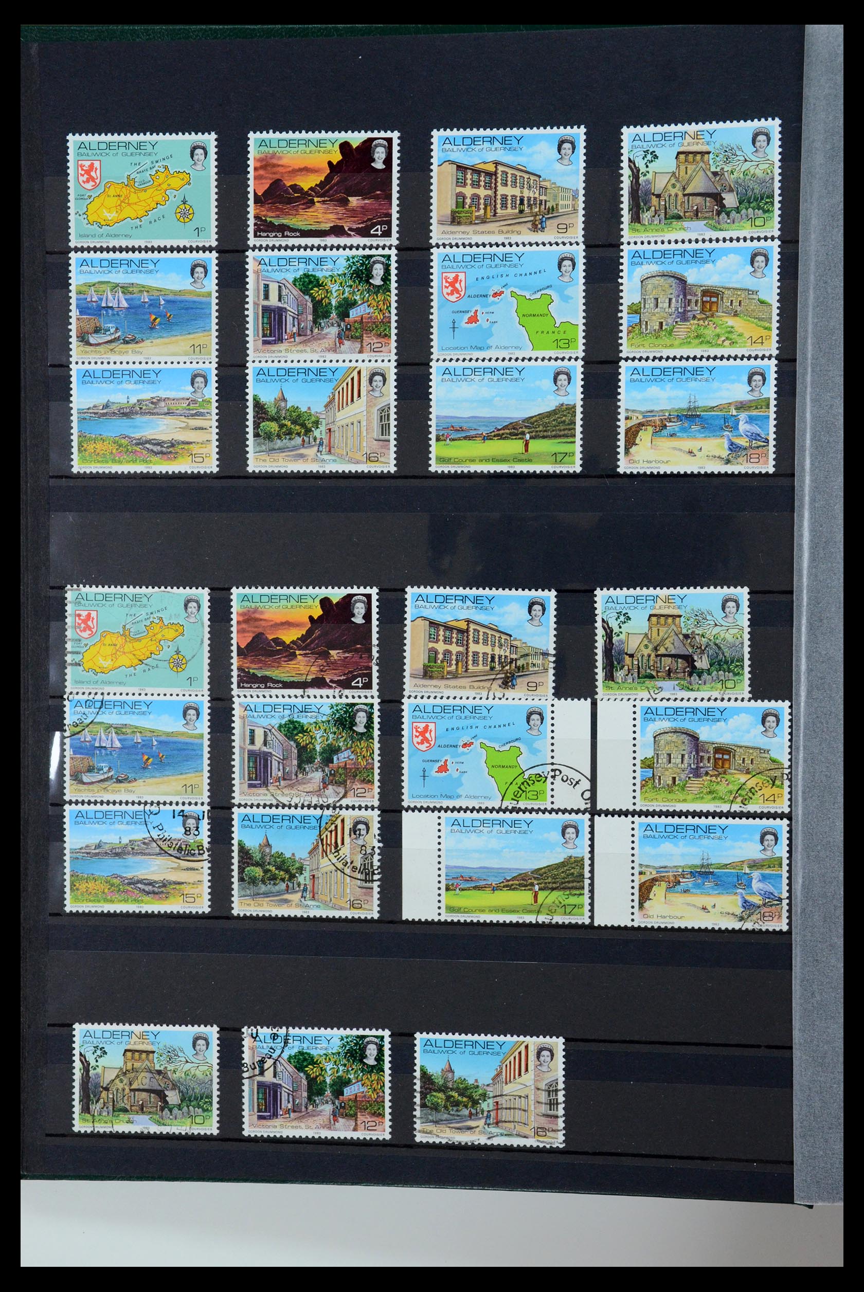 35354 014 - Postzegelverzameling 35354 Kanaaleilanden 1969-2009.