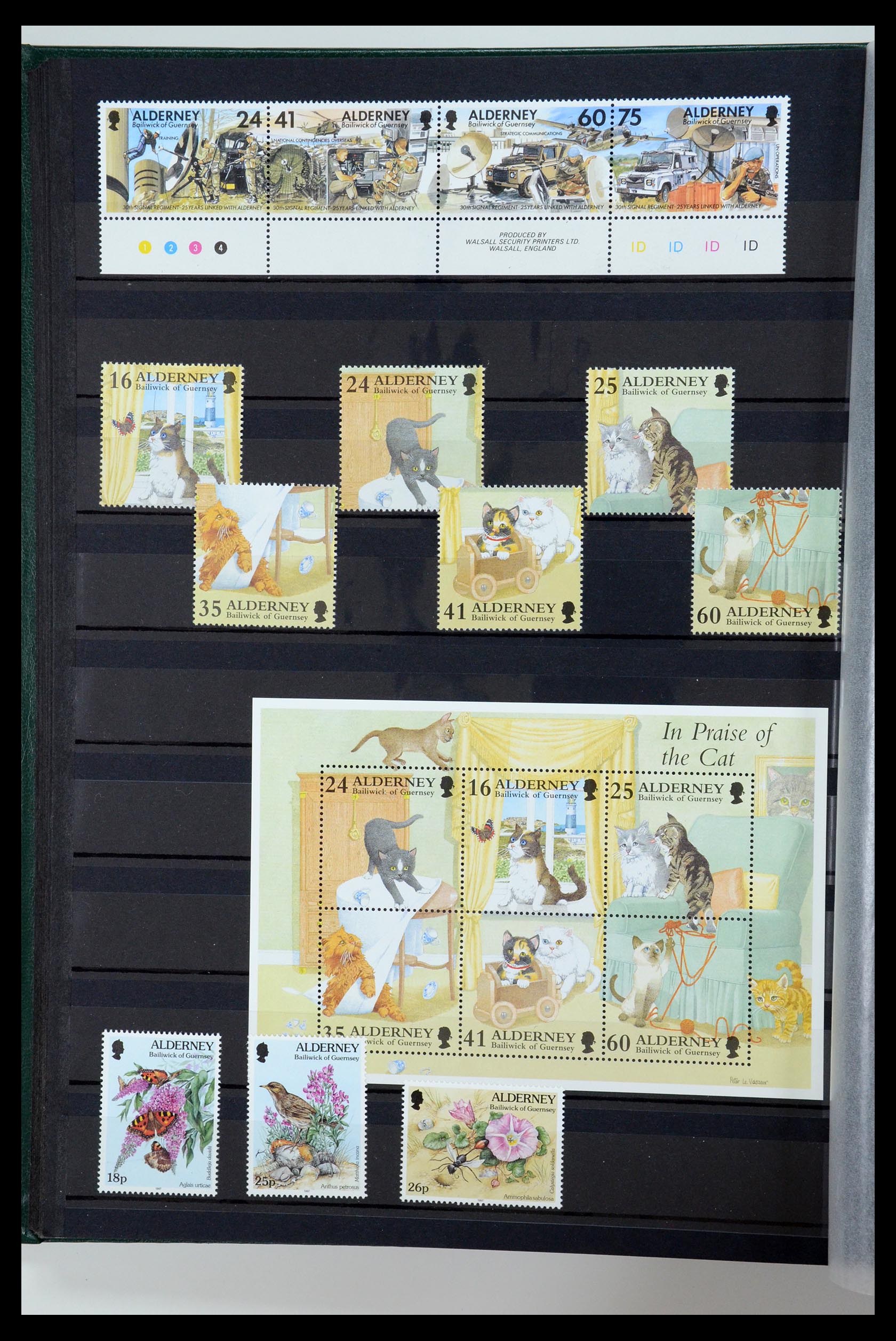 35354 020 - Postzegelverzameling 35354 Kanaaleilanden 1969-2009.