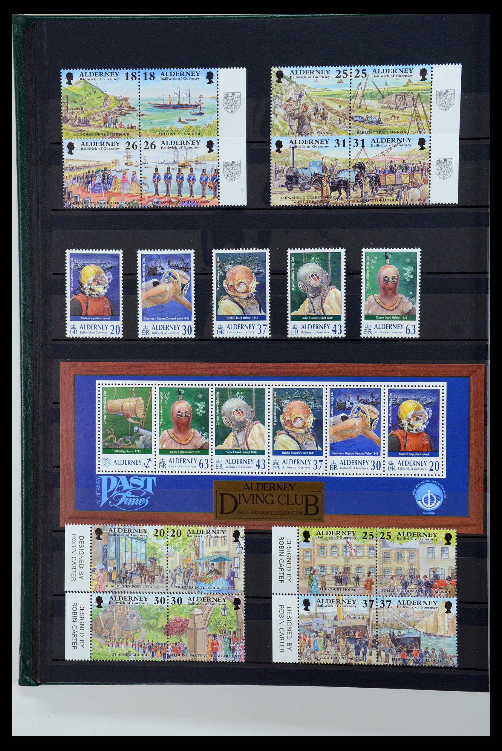35354 022 - Postzegelverzameling 35354 Kanaaleilanden 1969-2009.