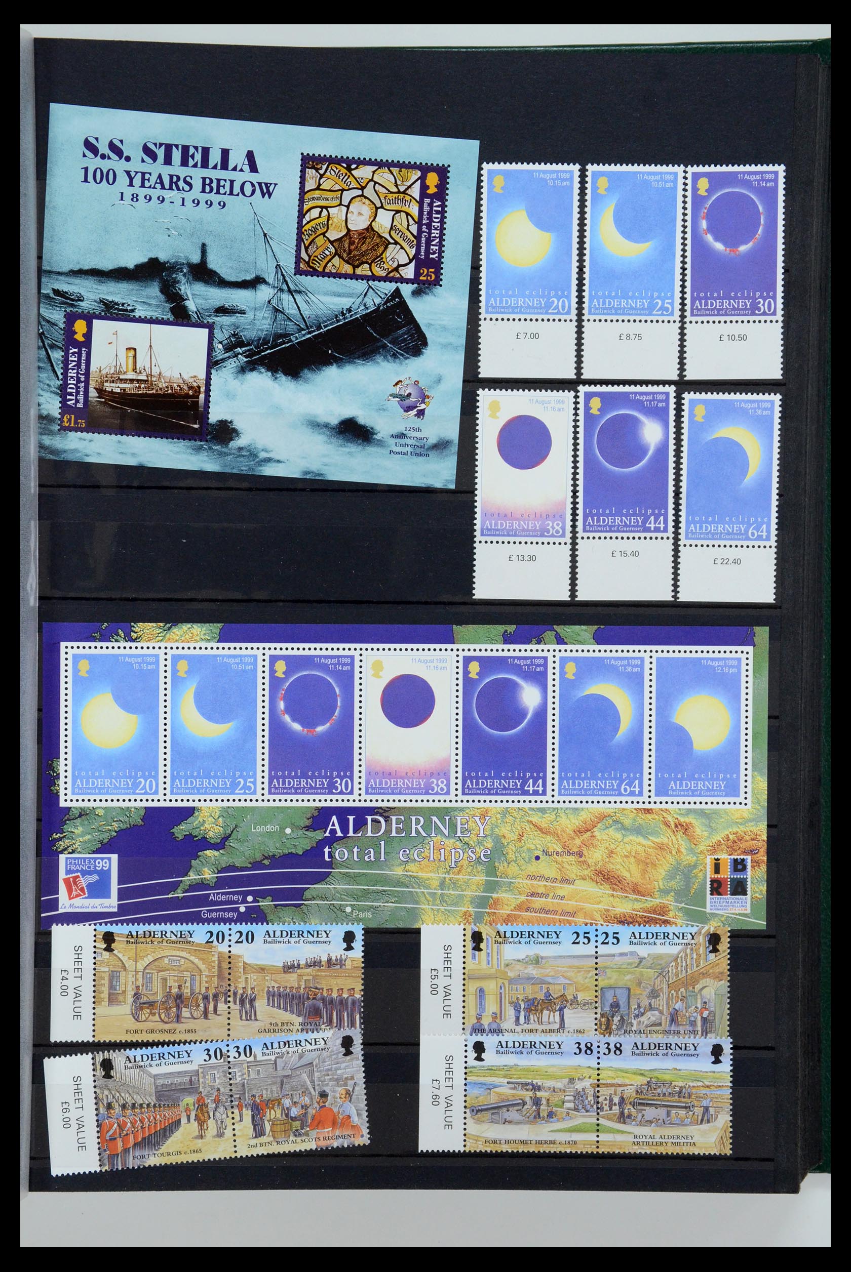 35354 023 - Postzegelverzameling 35354 Kanaaleilanden 1969-2009.