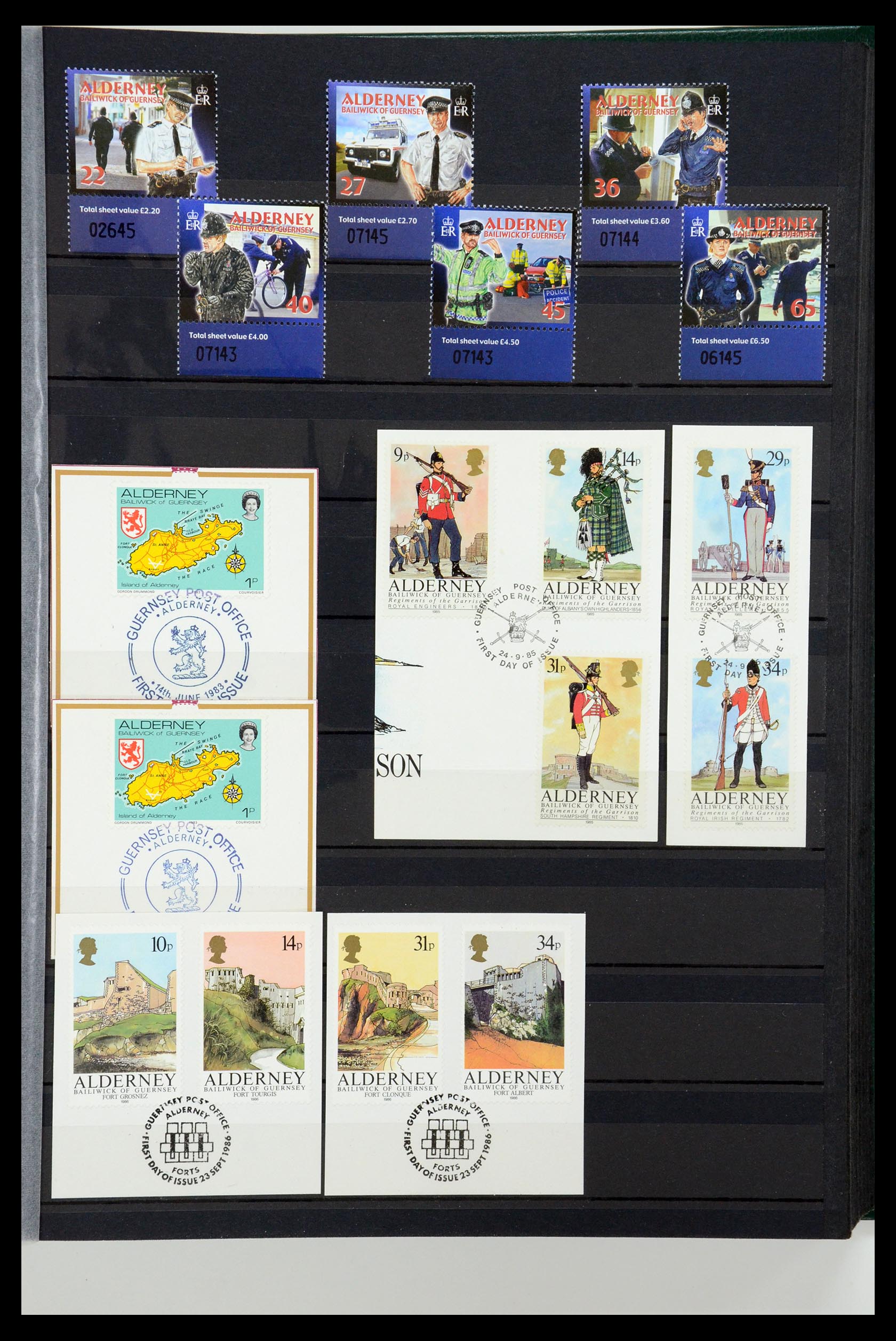 35354 027 - Postzegelverzameling 35354 Kanaaleilanden 1969-2009.