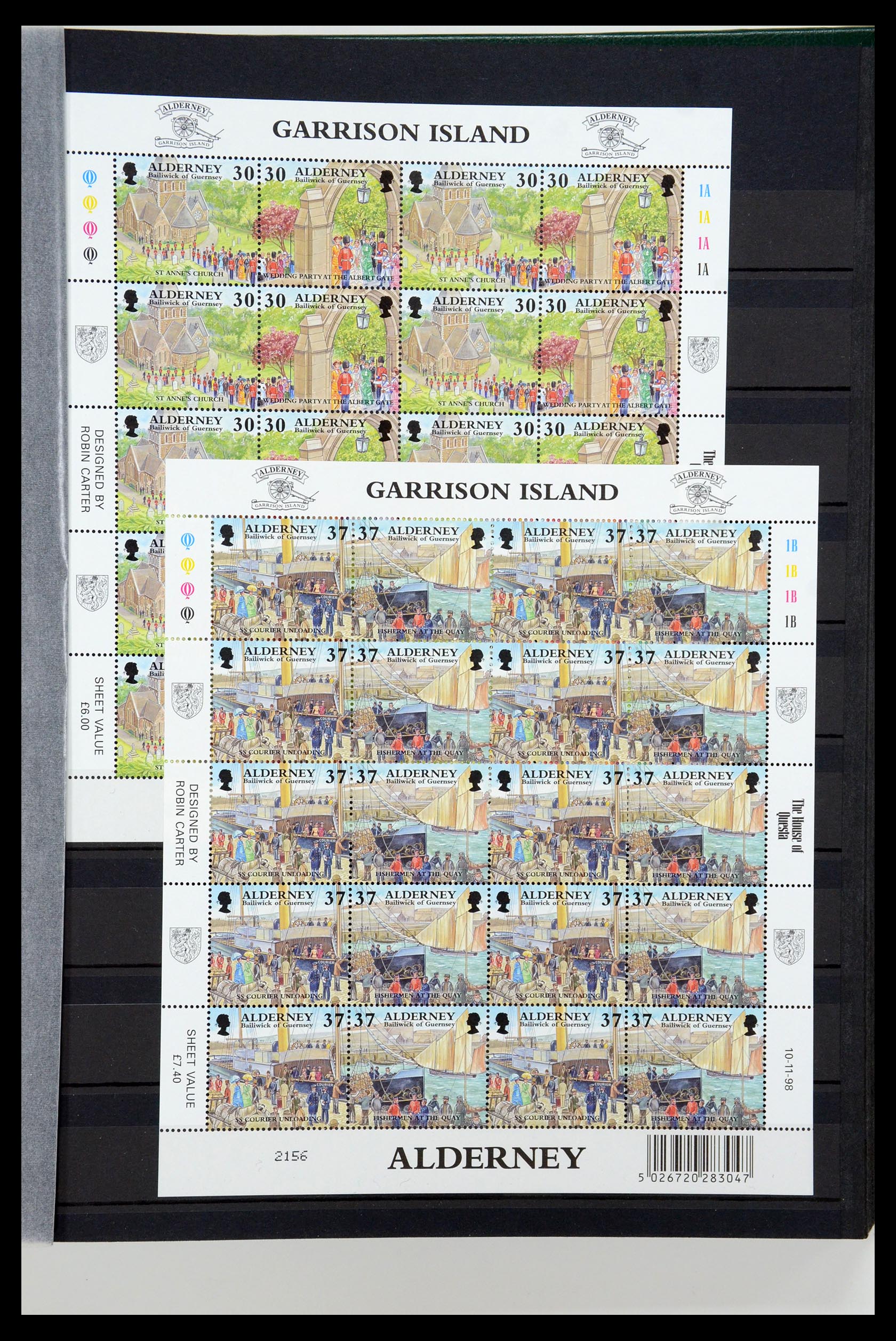 35354 031 - Postzegelverzameling 35354 Kanaaleilanden 1969-2009.