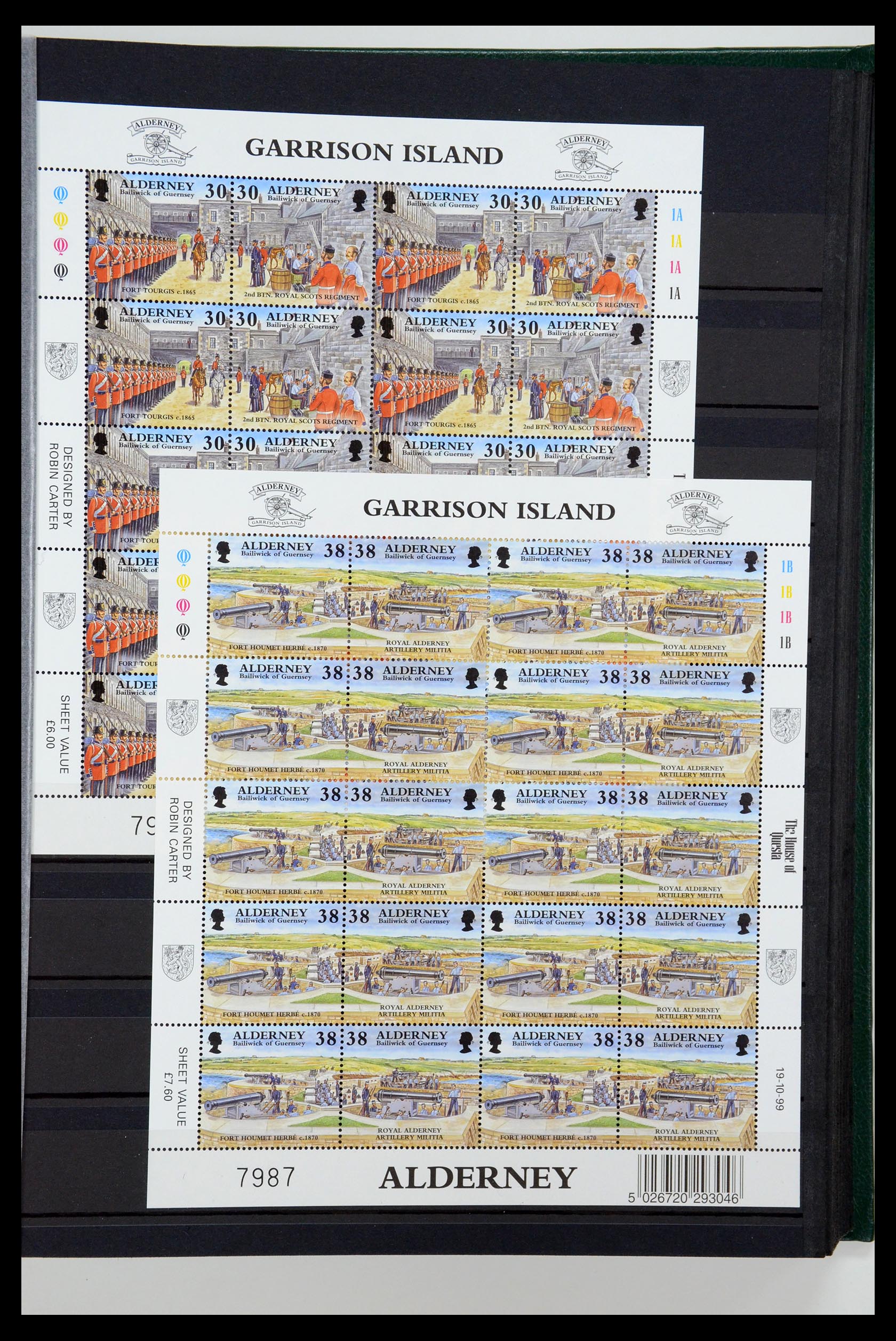 35354 033 - Postzegelverzameling 35354 Kanaaleilanden 1969-2009.