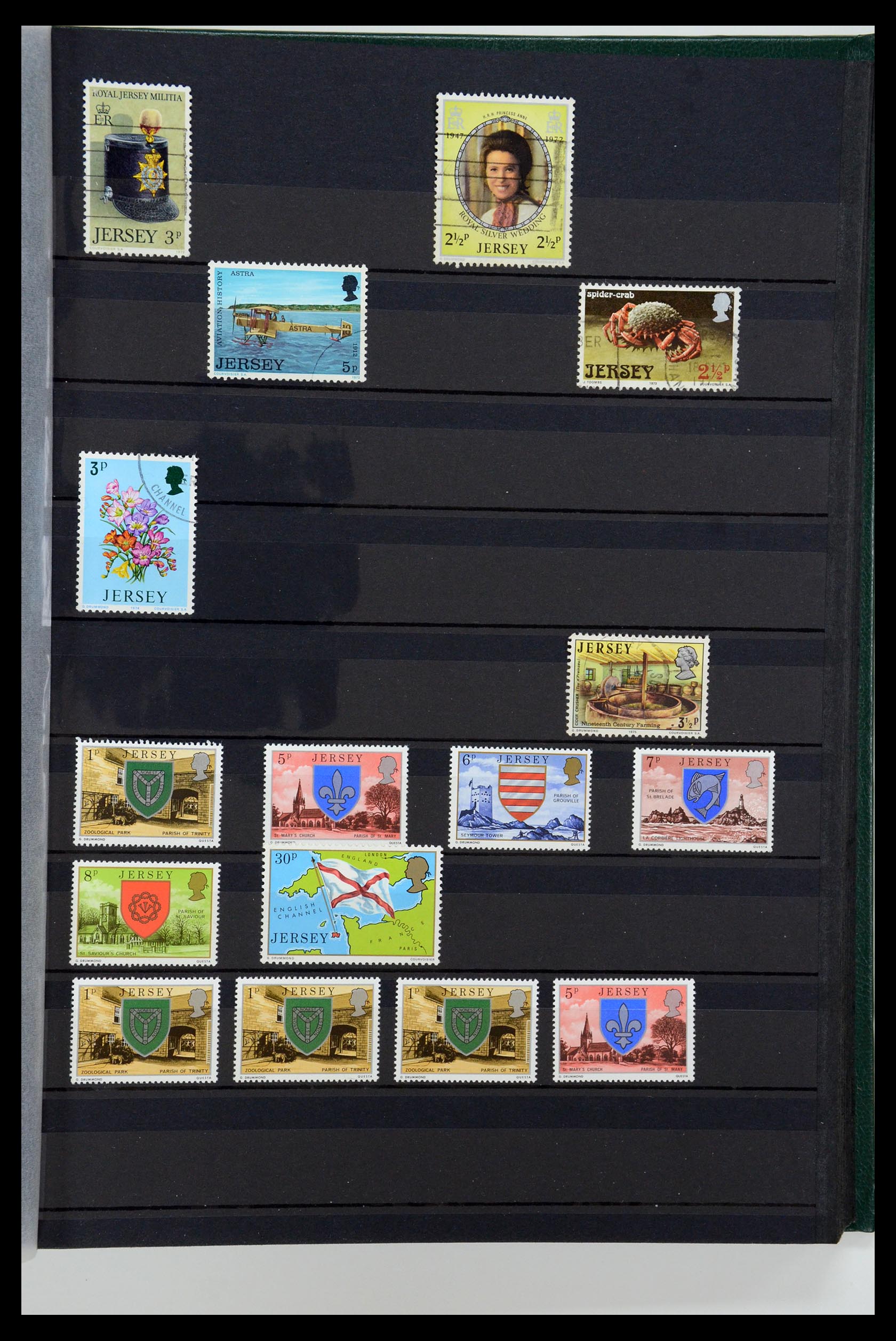 35354 037 - Postzegelverzameling 35354 Kanaaleilanden 1969-2009.