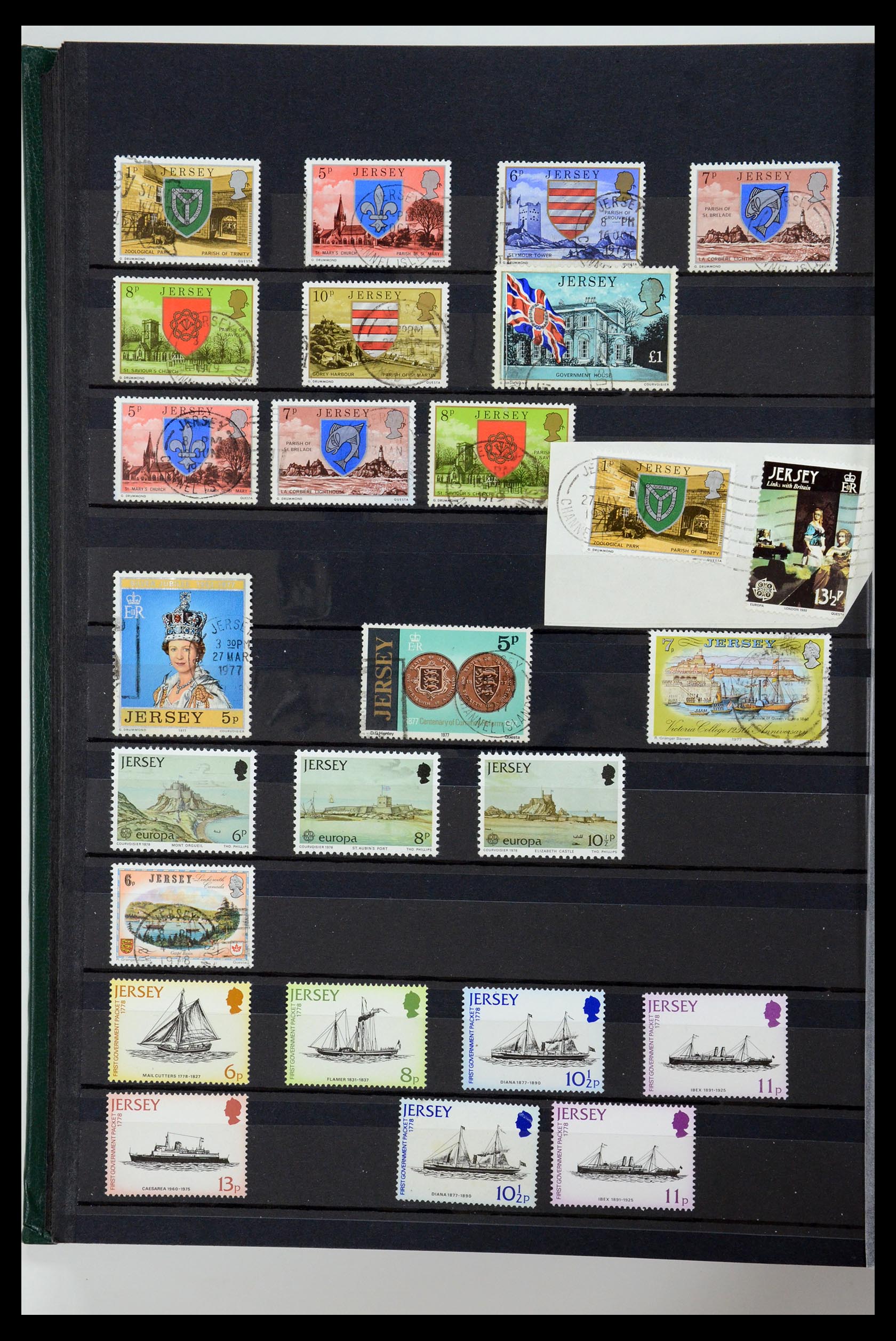 35354 038 - Postzegelverzameling 35354 Kanaaleilanden 1969-2009.
