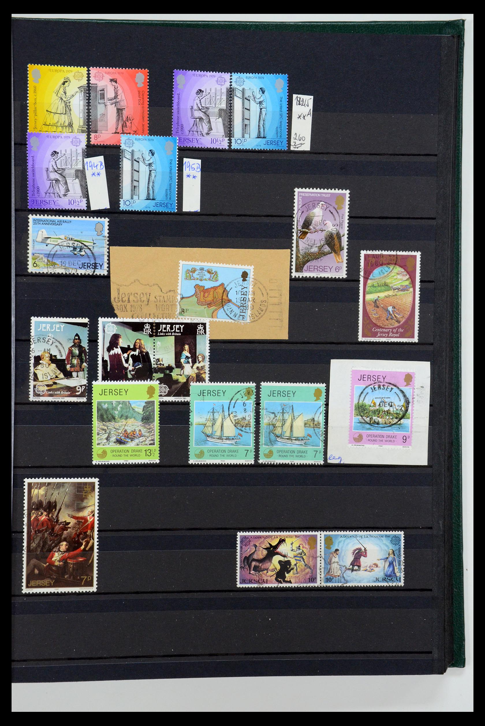 35354 039 - Postzegelverzameling 35354 Kanaaleilanden 1969-2009.