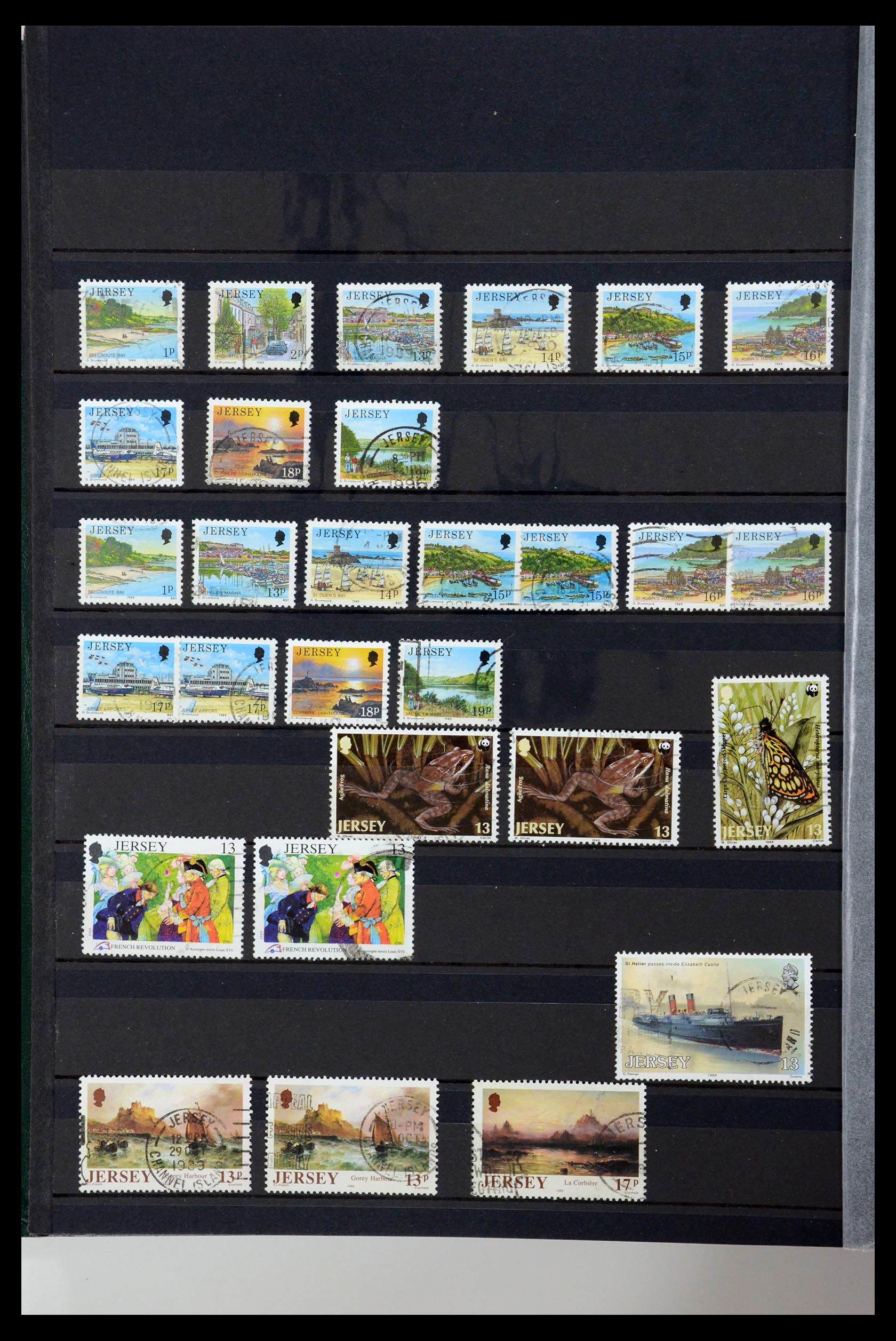 35354 044 - Postzegelverzameling 35354 Kanaaleilanden 1969-2009.