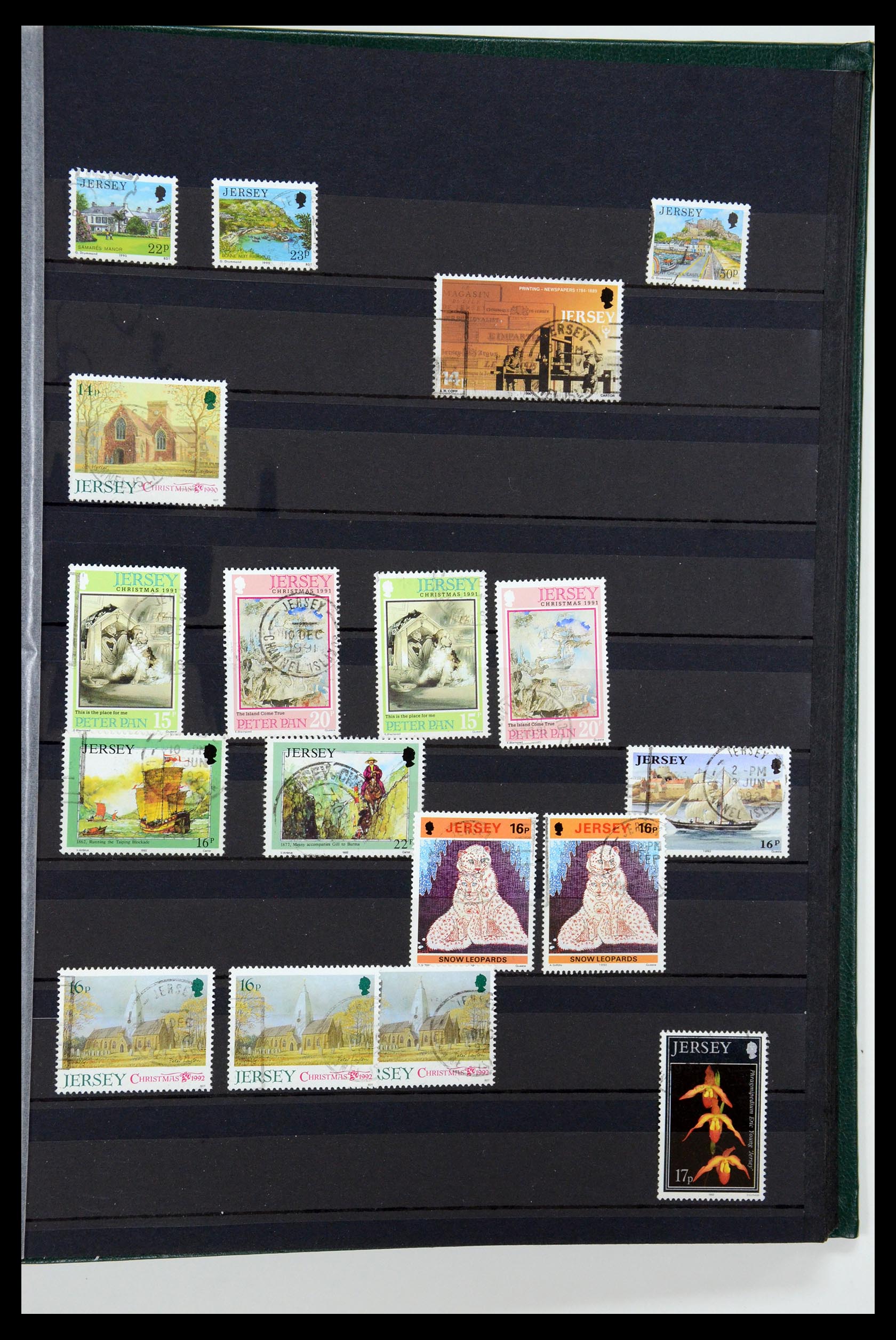 35354 045 - Postzegelverzameling 35354 Kanaaleilanden 1969-2009.