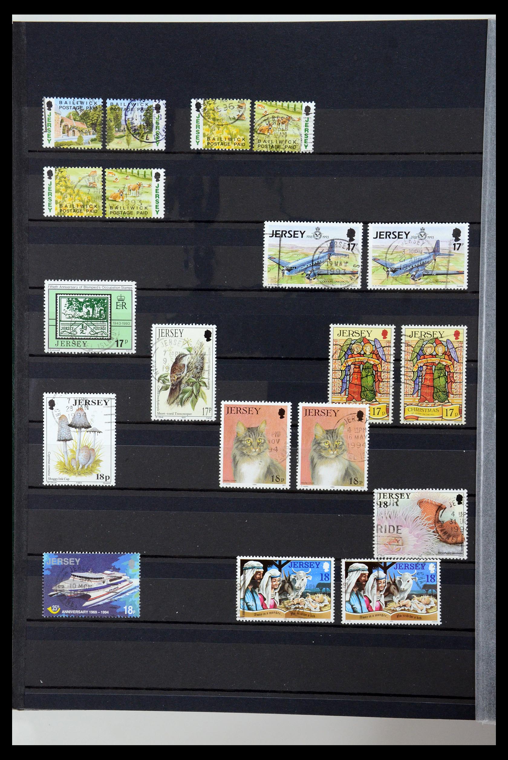 35354 046 - Postzegelverzameling 35354 Kanaaleilanden 1969-2009.