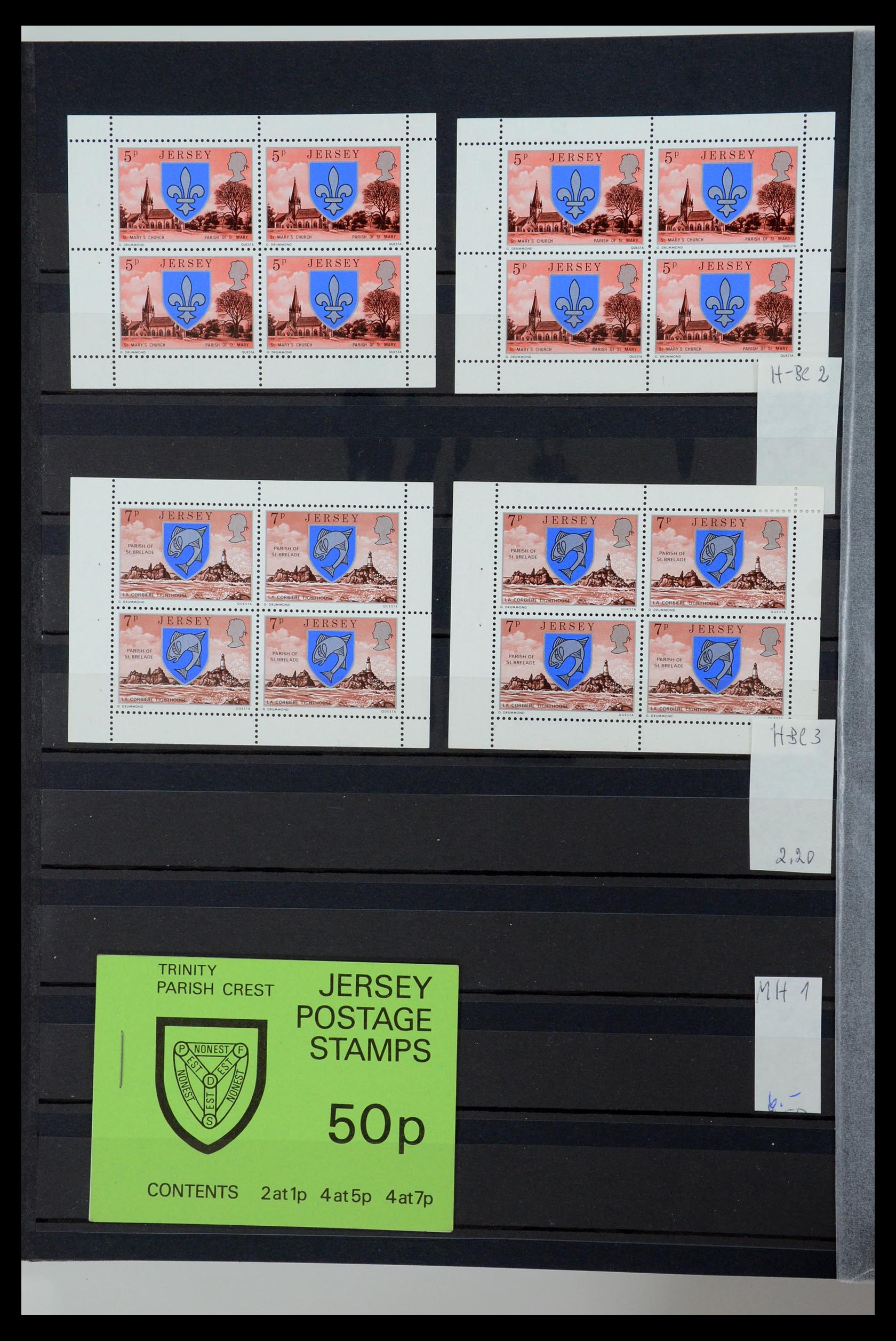 35354 050 - Postzegelverzameling 35354 Kanaaleilanden 1969-2009.