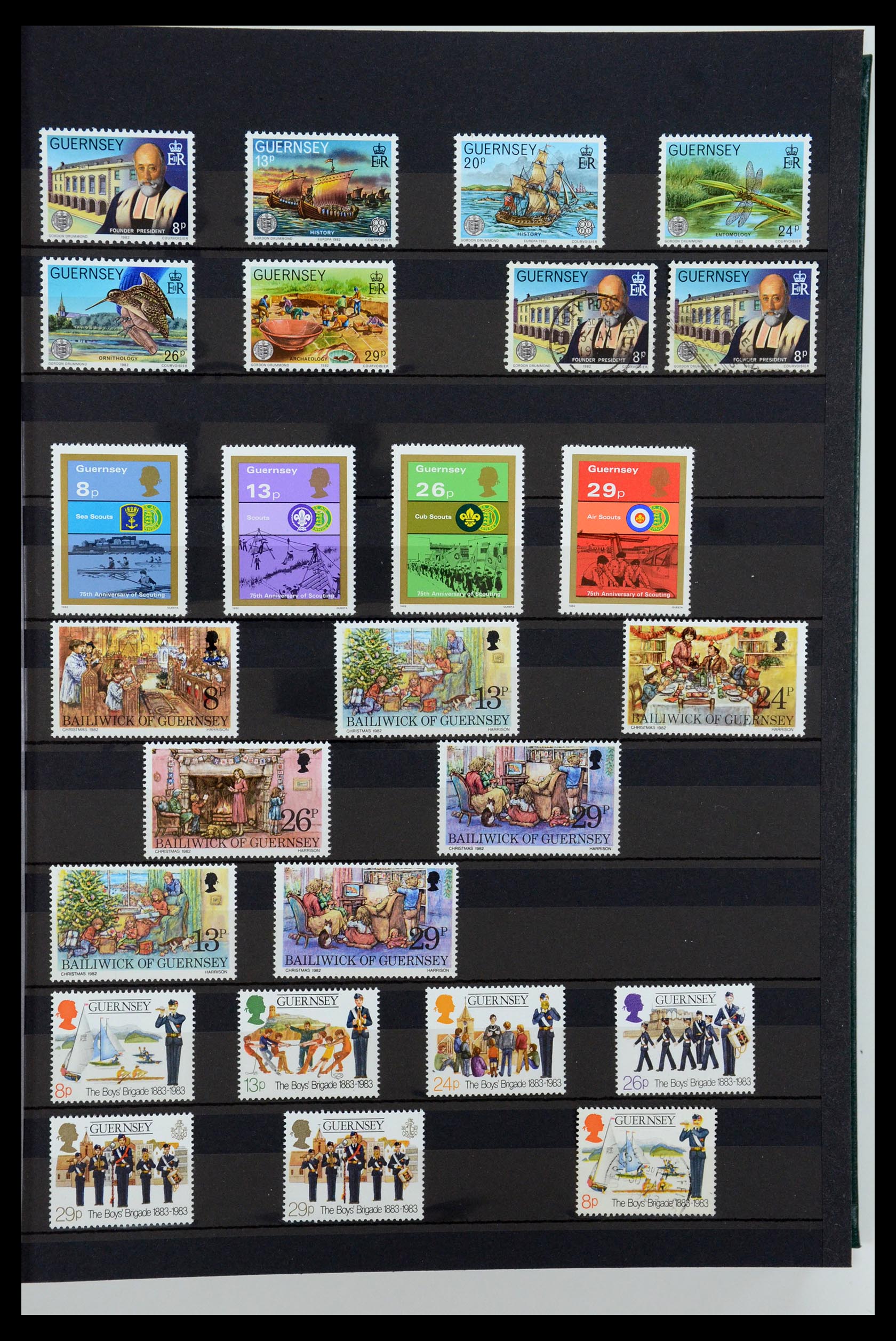 35354 067 - Stamp Collection 35354 Channel Islands 1969-2009.
