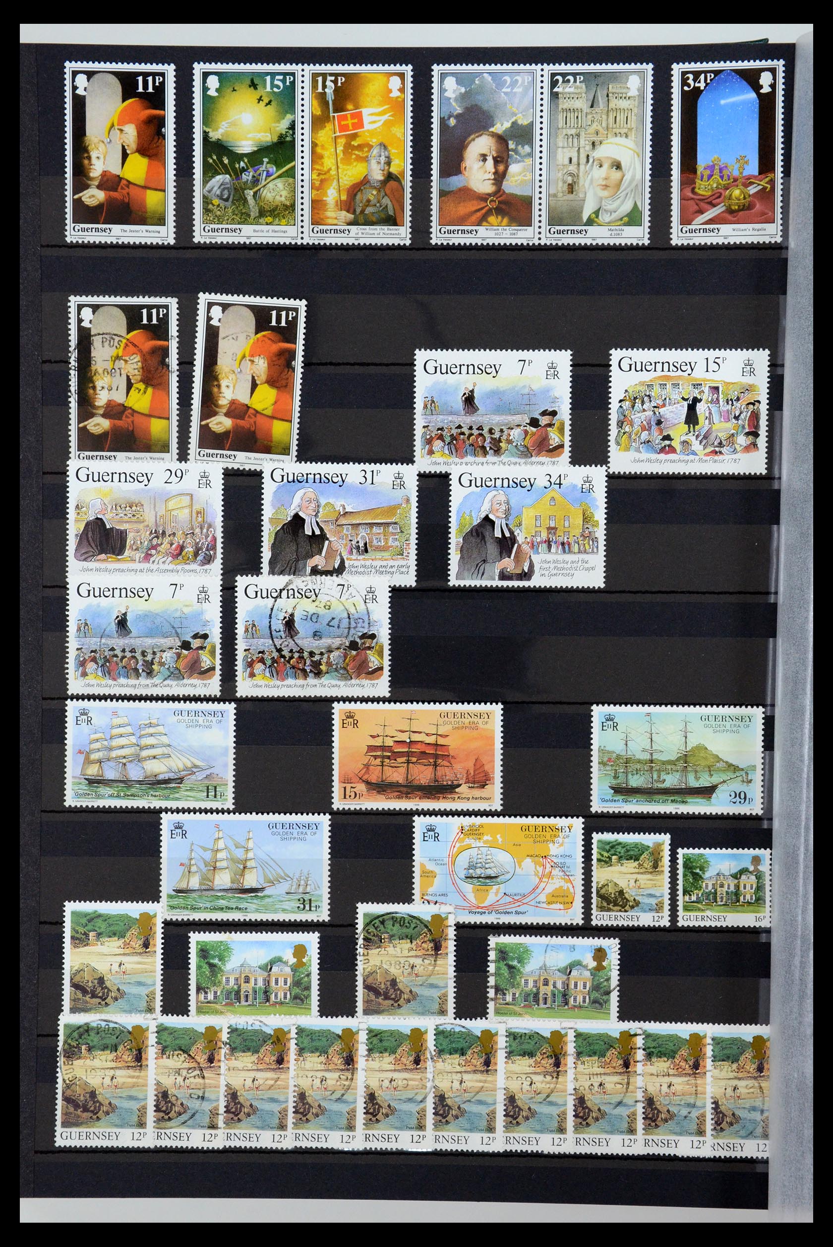 35354 076 - Stamp Collection 35354 Channel Islands 1969-2009.
