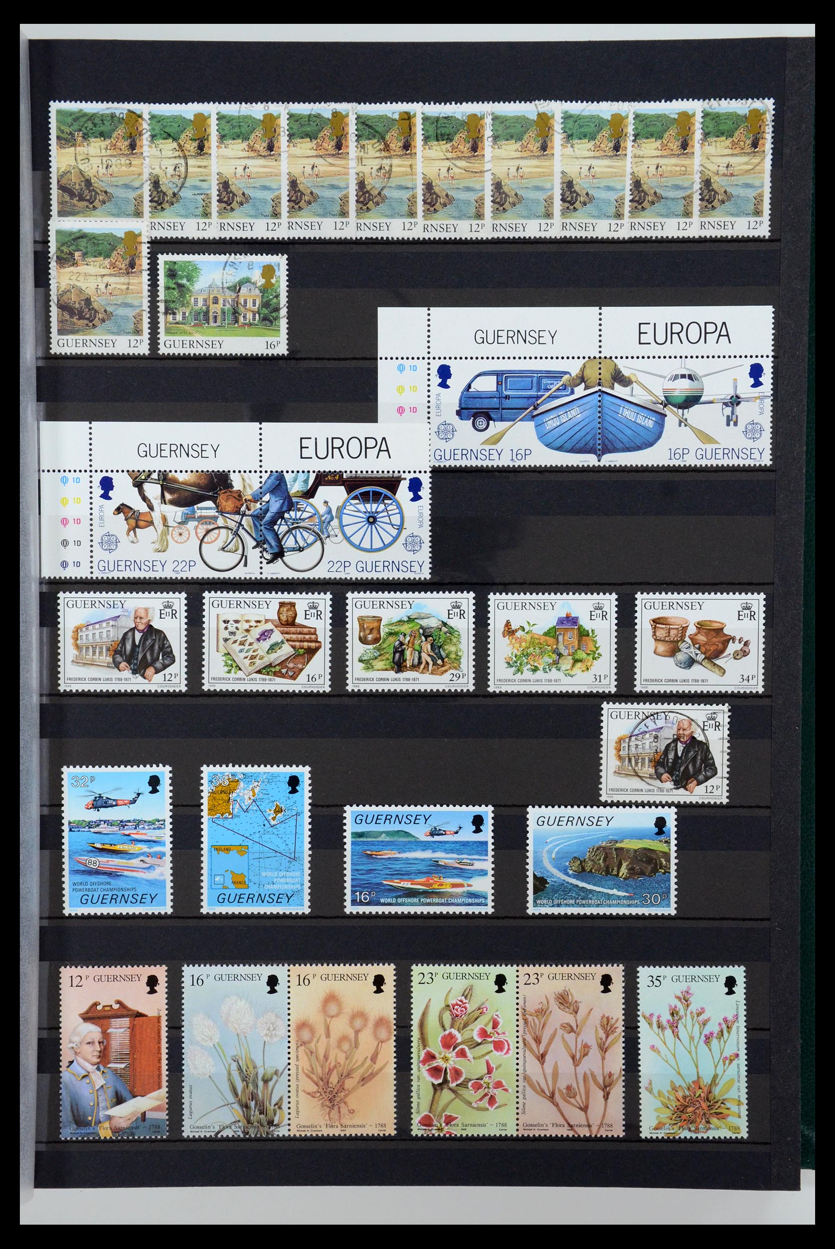 35354 077 - Stamp Collection 35354 Channel Islands 1969-2009.