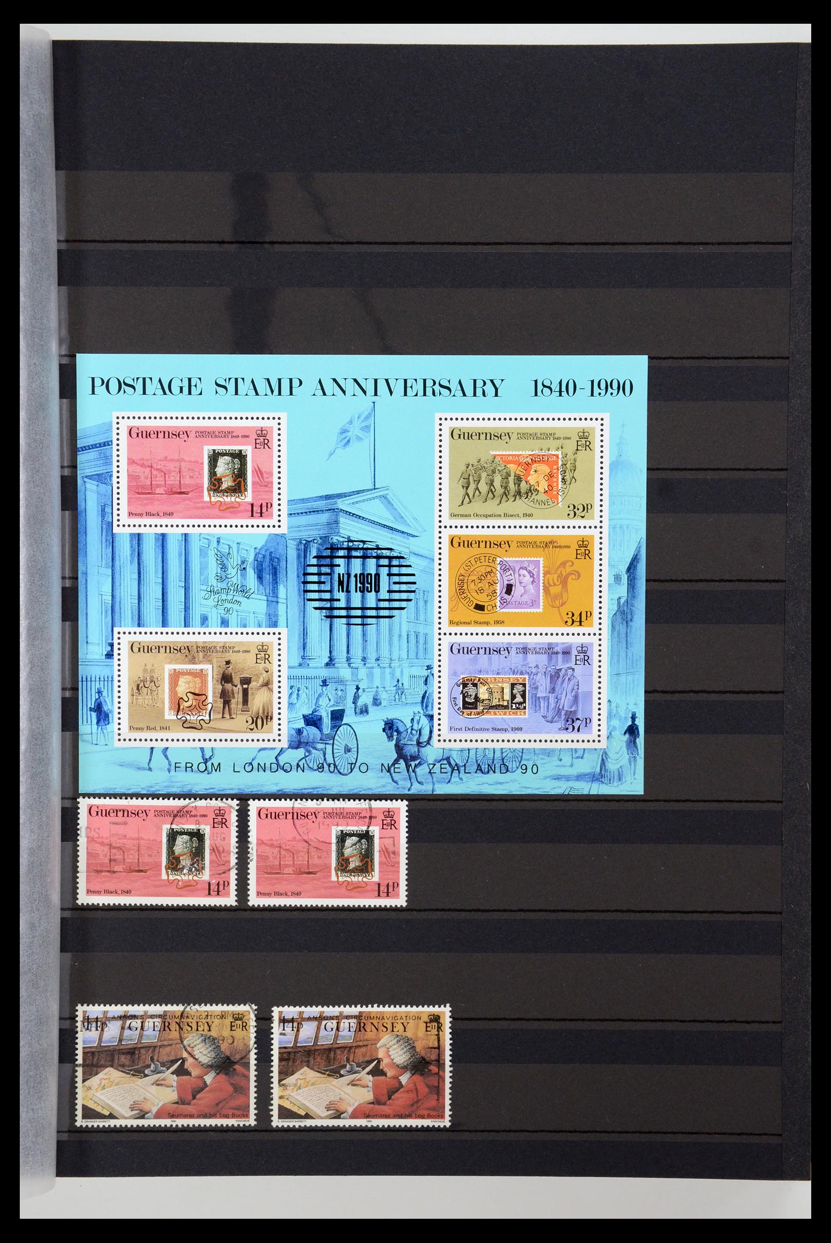 35354 081 - Stamp Collection 35354 Channel Islands 1969-2009.