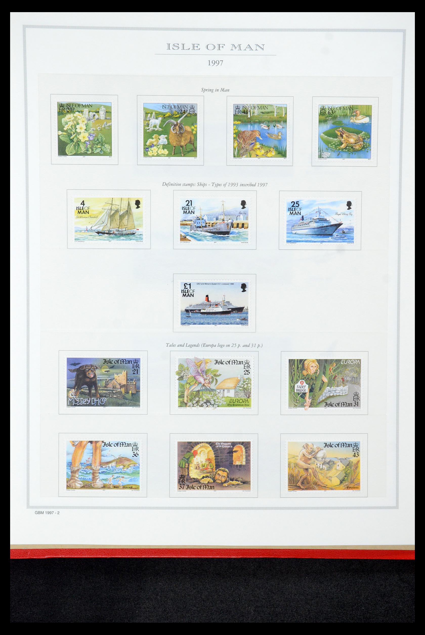 35354 380 - Stamp Collection 35354 Channel Islands 1969-2009.