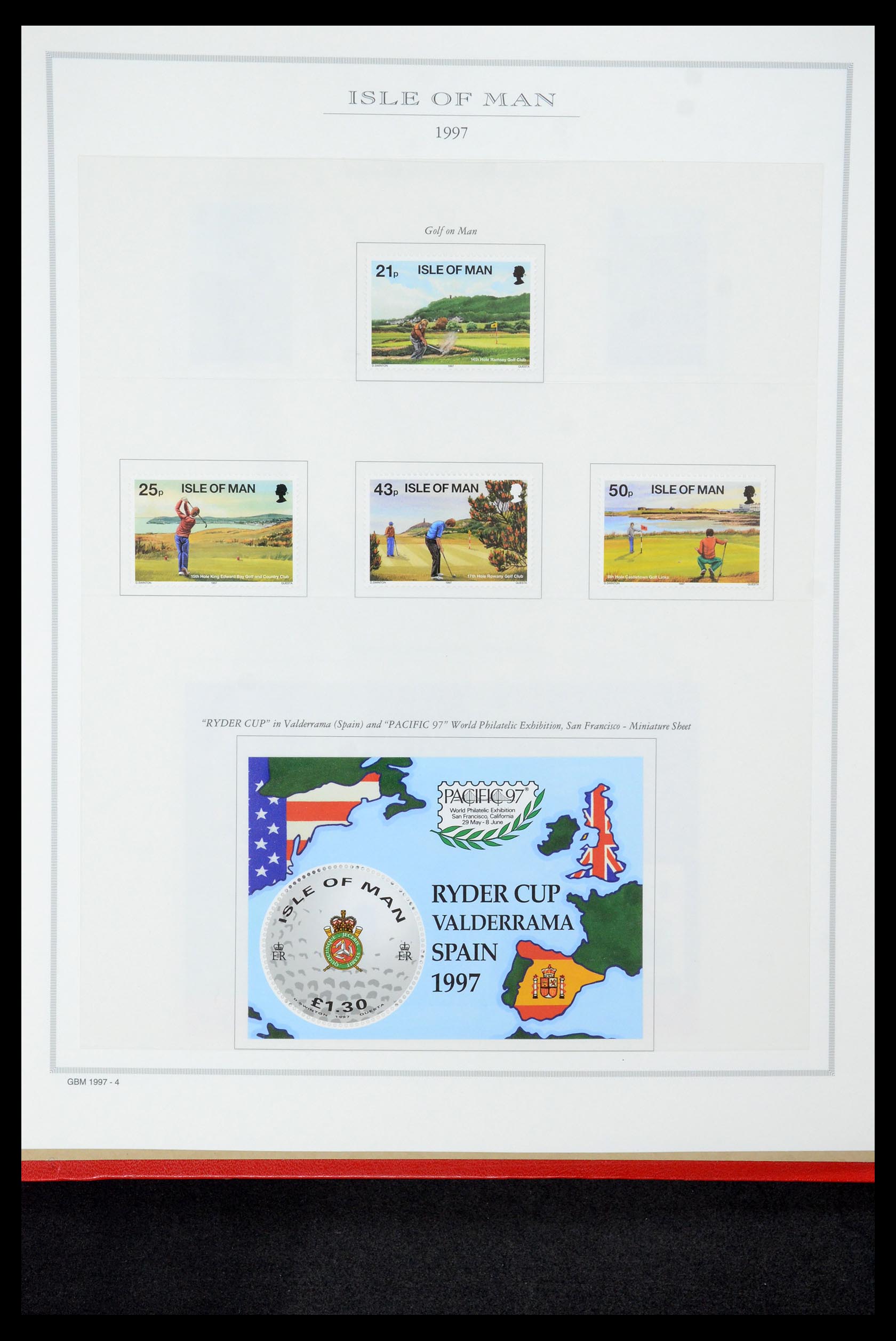 35354 382 - Postzegelverzameling 35354 Kanaaleilanden 1969-2009.