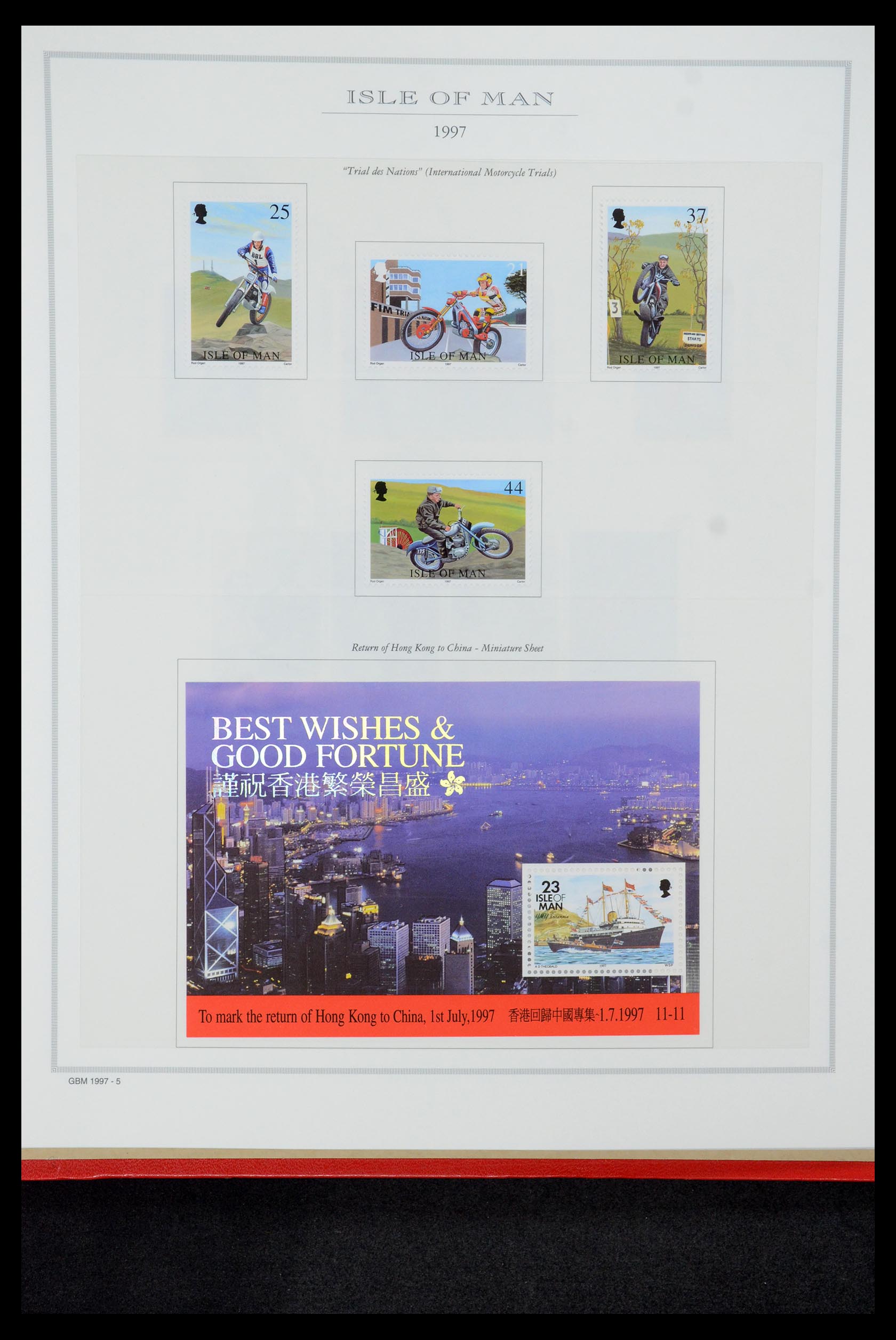 35354 383 - Postzegelverzameling 35354 Kanaaleilanden 1969-2009.