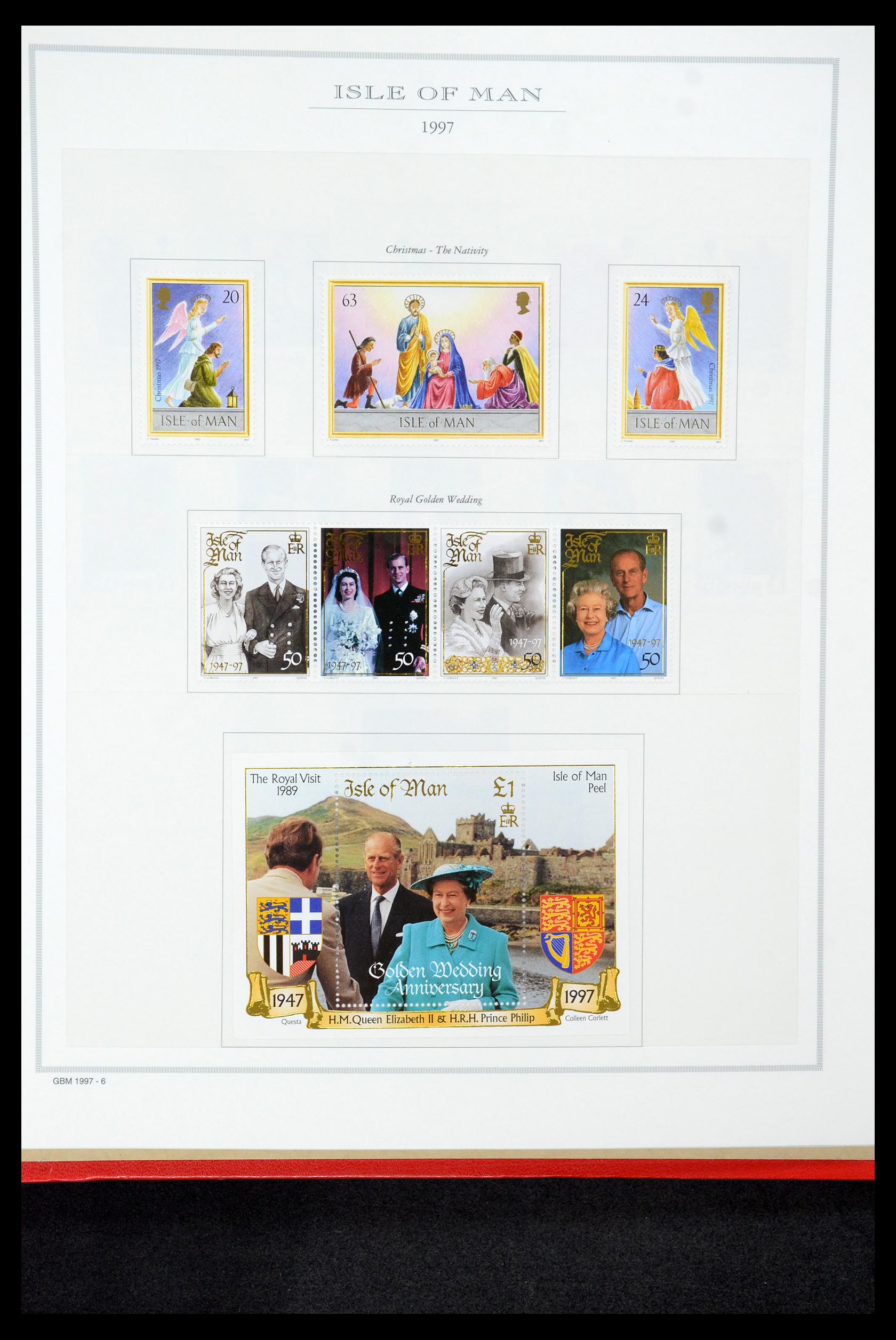 35354 384 - Postzegelverzameling 35354 Kanaaleilanden 1969-2009.