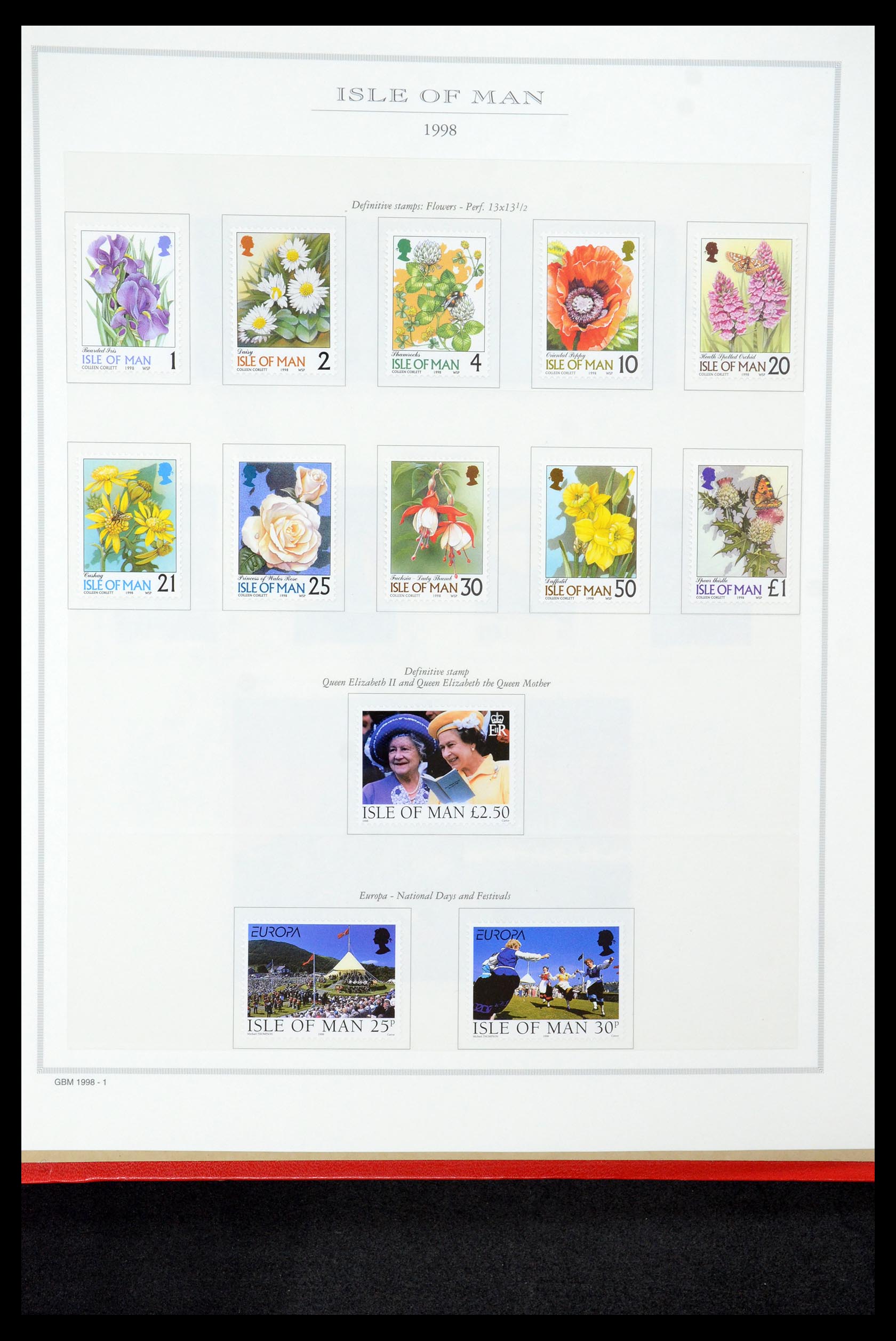 35354 385 - Postzegelverzameling 35354 Kanaaleilanden 1969-2009.