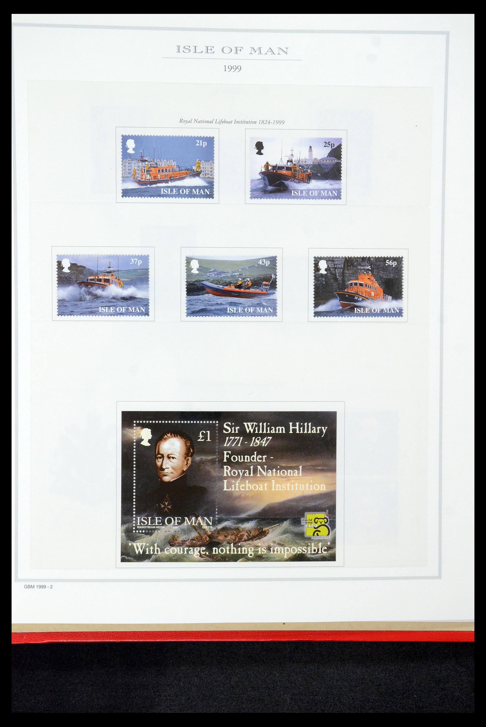 35354 390 - Postzegelverzameling 35354 Kanaaleilanden 1969-2009.