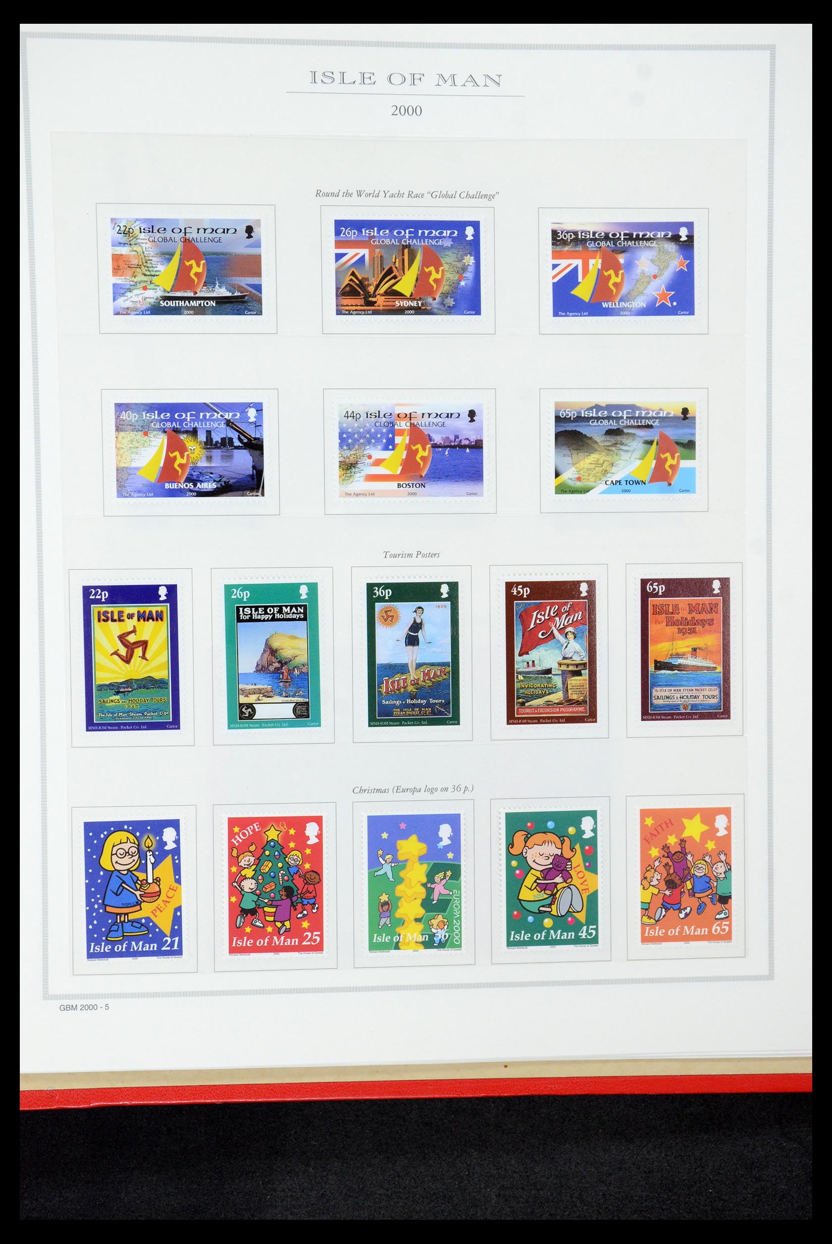 35354 400 - Postzegelverzameling 35354 Kanaaleilanden 1969-2009.