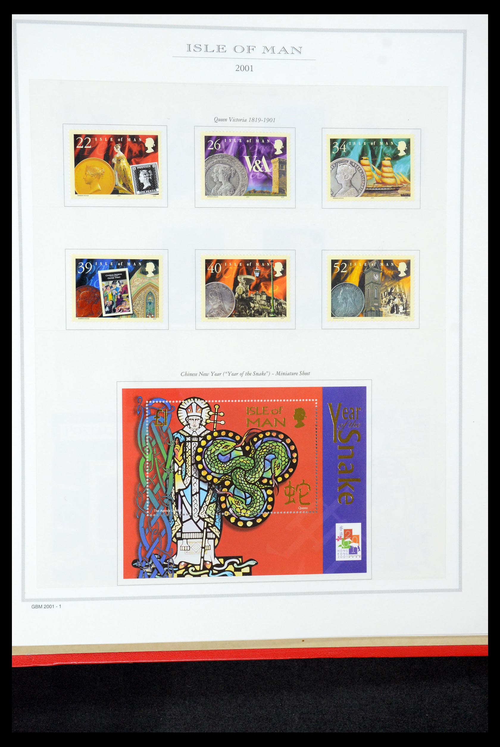 35354 401 - Postzegelverzameling 35354 Kanaaleilanden 1969-2009.