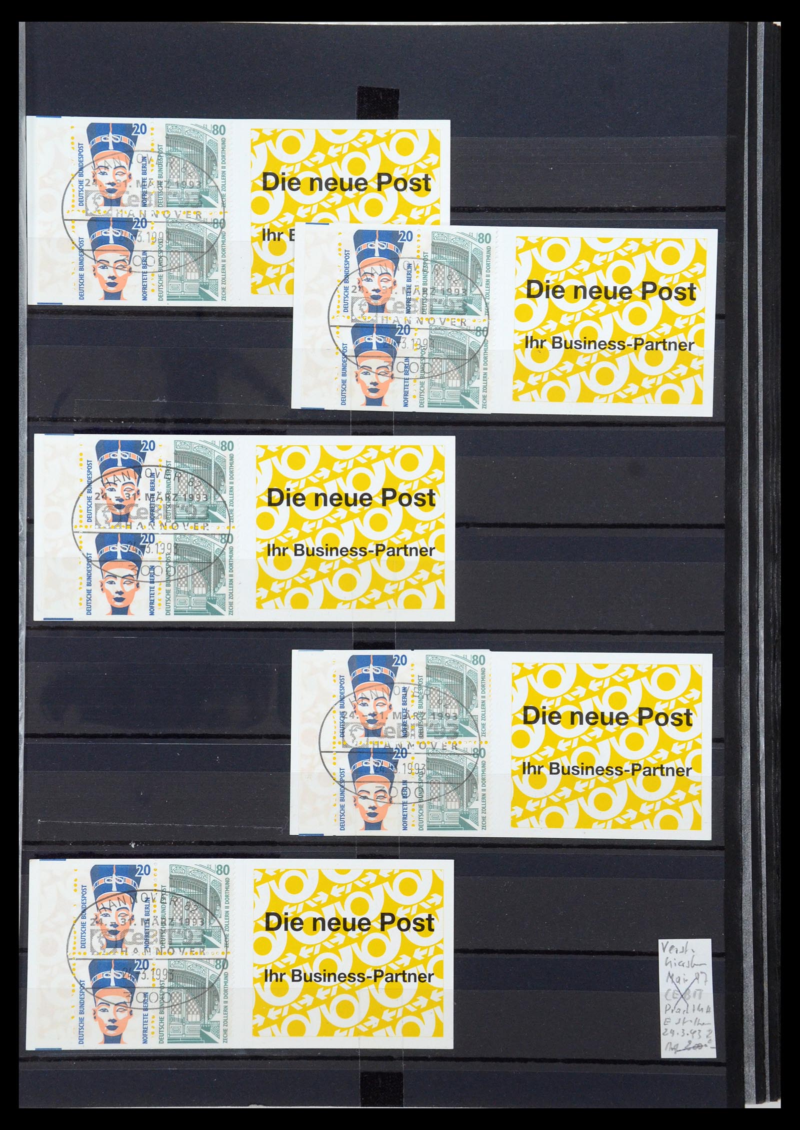 35356 067 - Postzegelverzameling 35356 Bundespost postzegelboekjes en combinaties