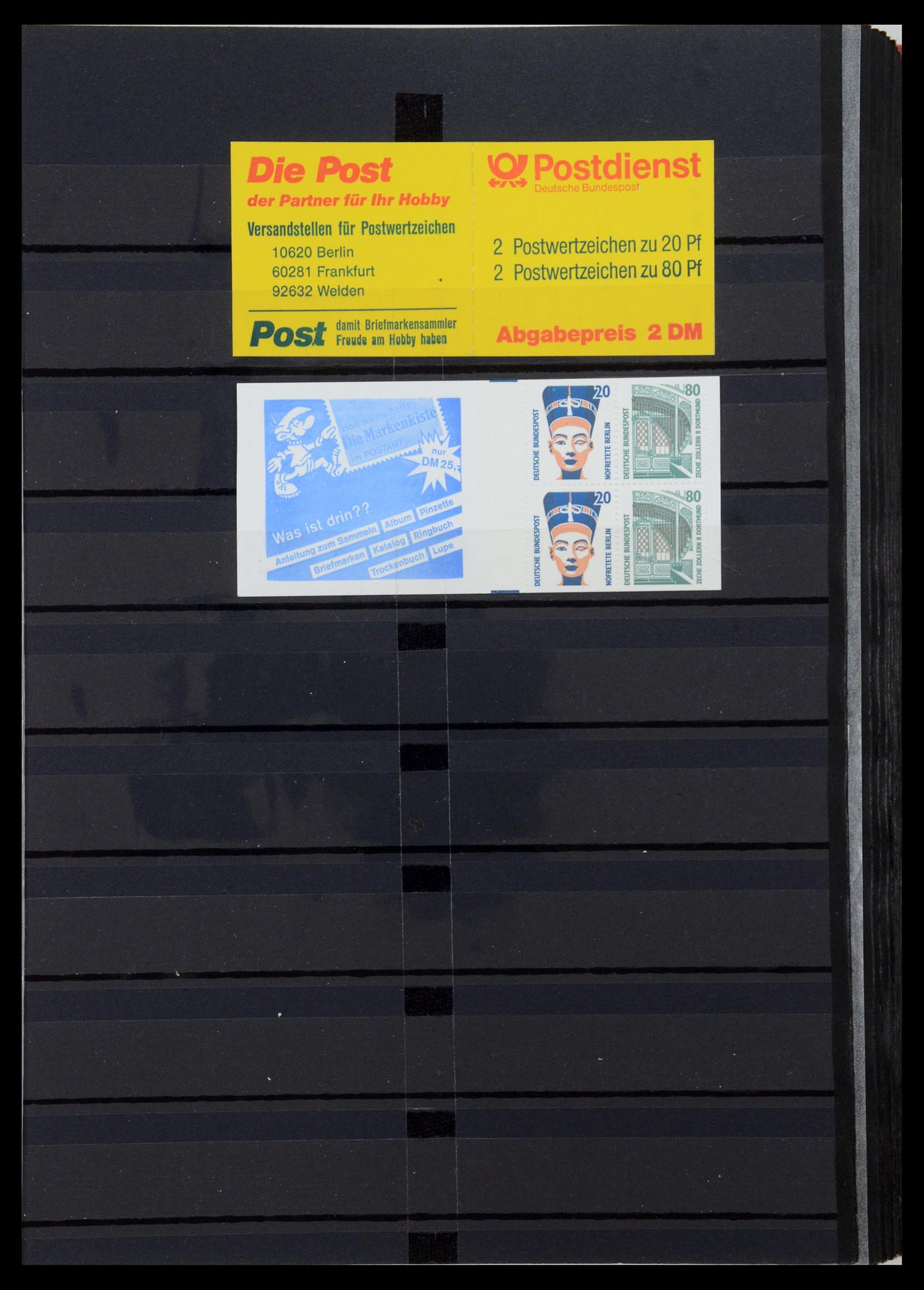 35356 069 - Postzegelverzameling 35356 Bundespost postzegelboekjes en combinaties