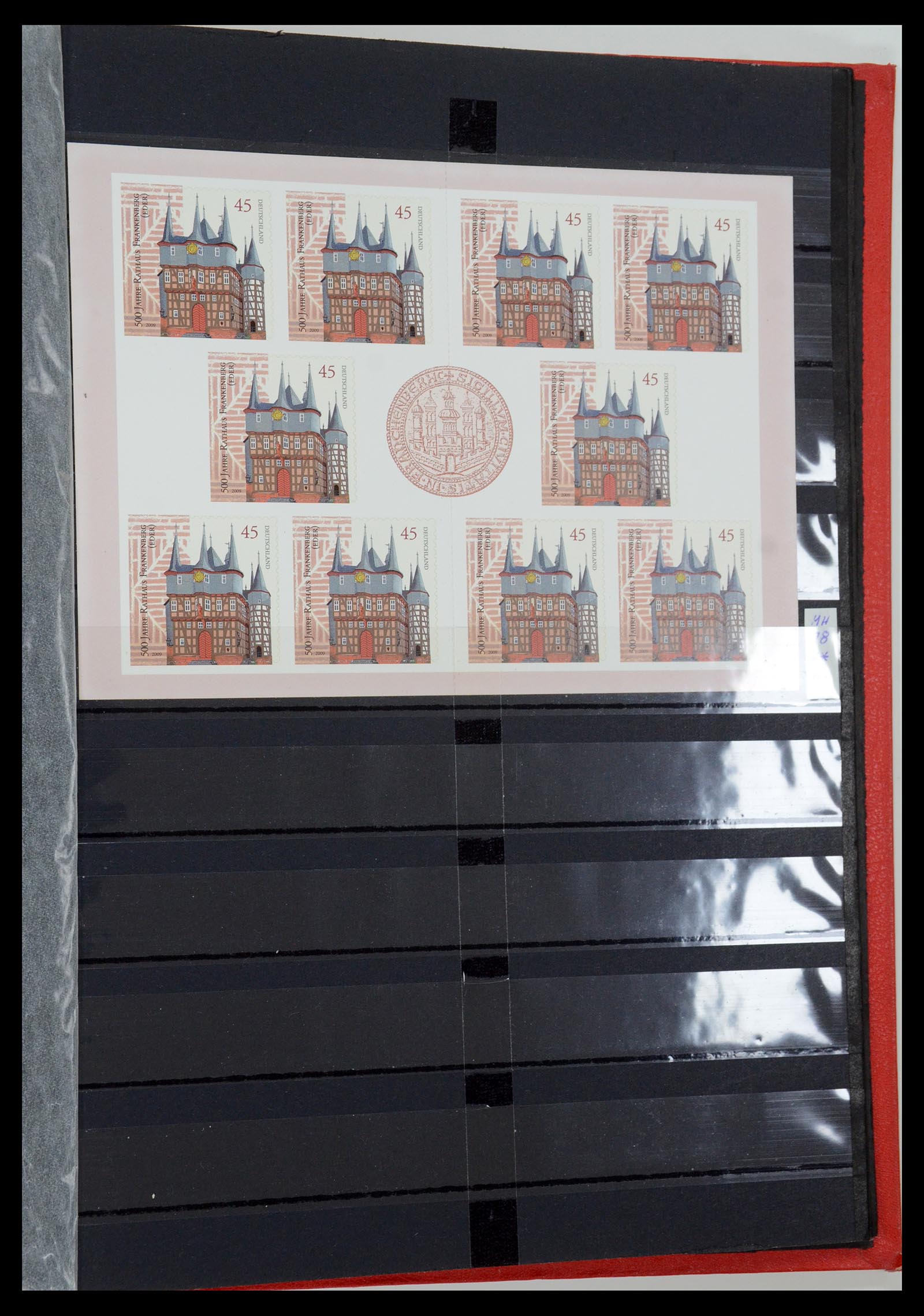 35356 107 - Postzegelverzameling 35356 Bundespost postzegelboekjes en combinaties