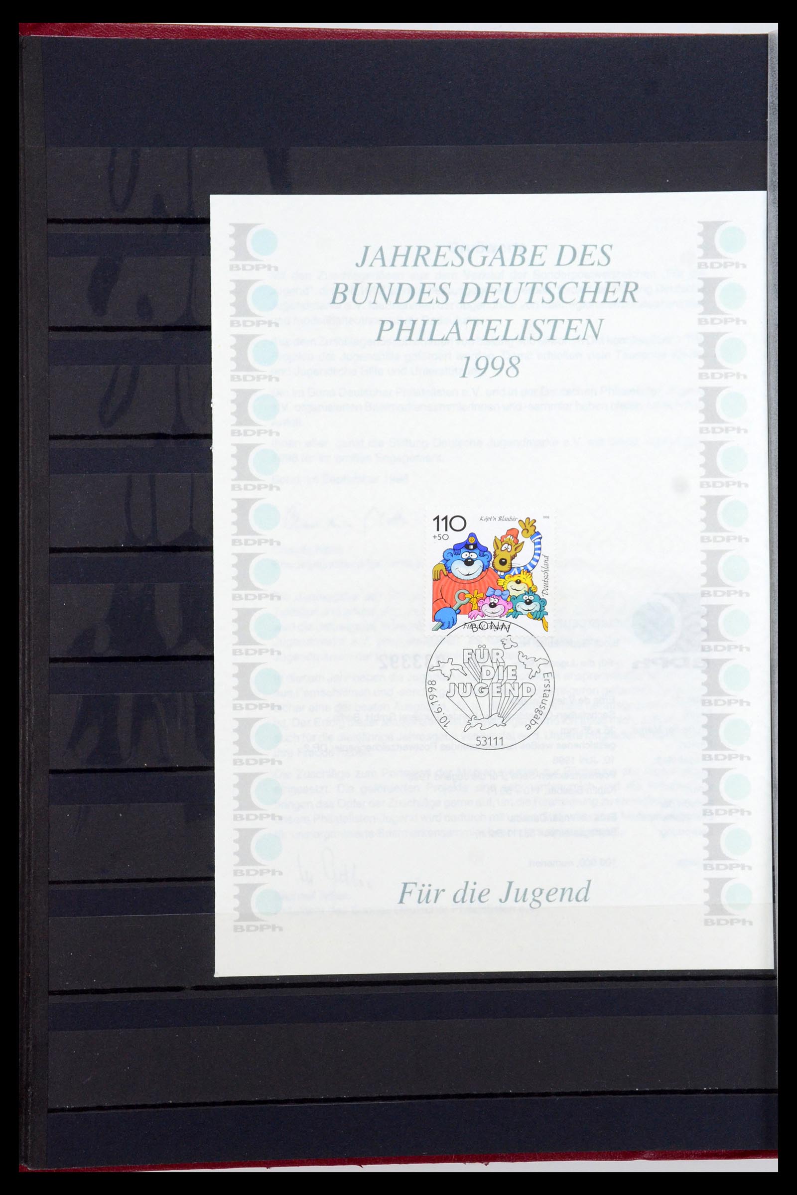 35356 117 - Postzegelverzameling 35356 Bundespost postzegelboekjes en combinaties
