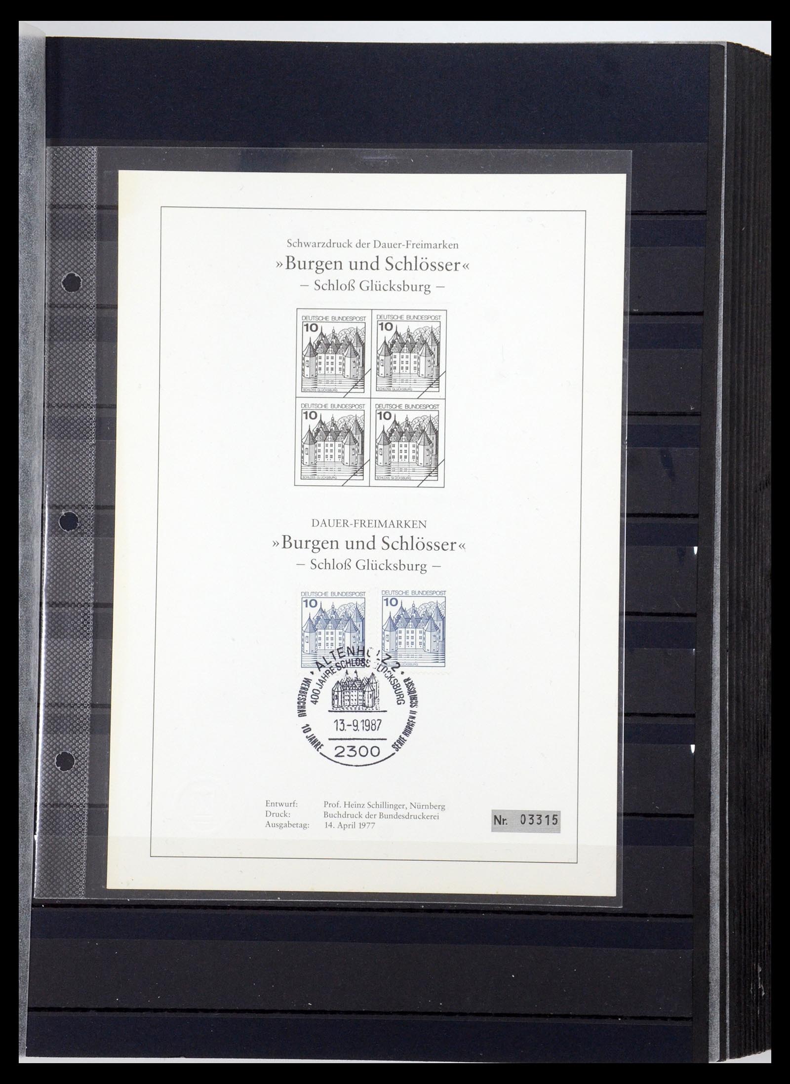 35356 122 - Postzegelverzameling 35356 Bundespost postzegelboekjes en combinaties