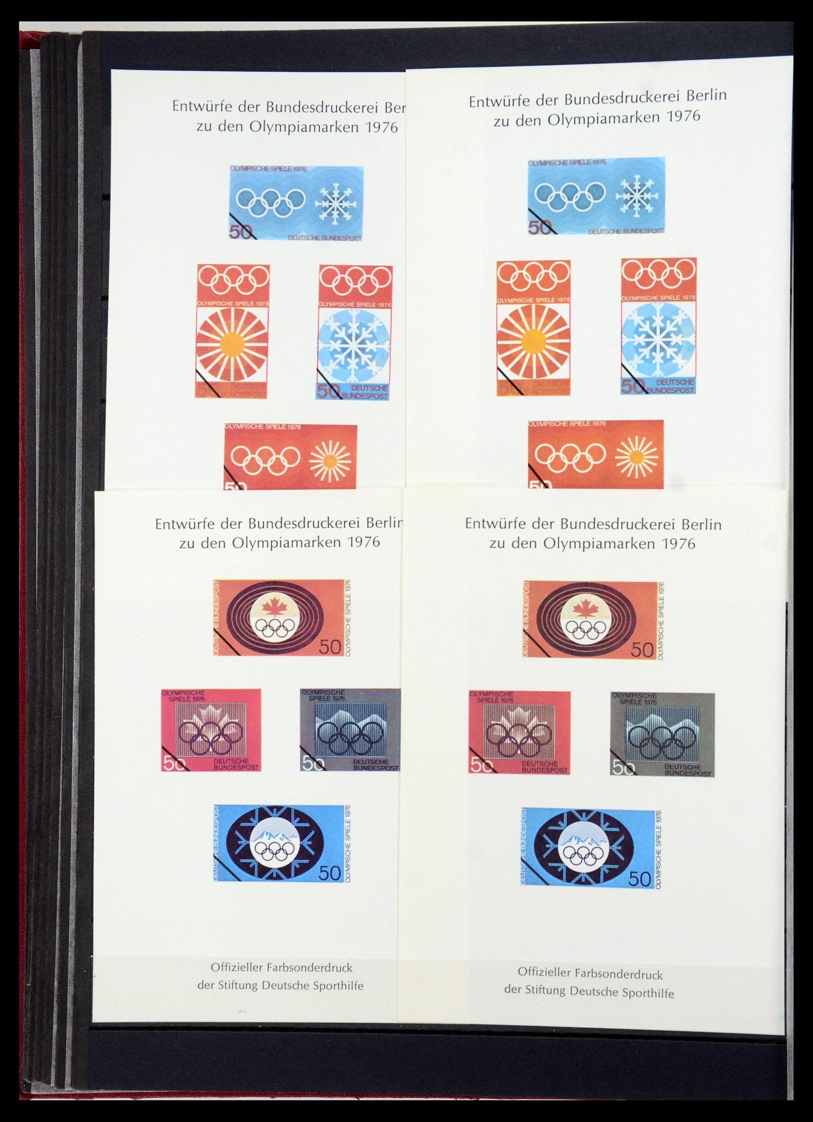 35356 129 - Postzegelverzameling 35356 Bundespost postzegelboekjes en combinaties
