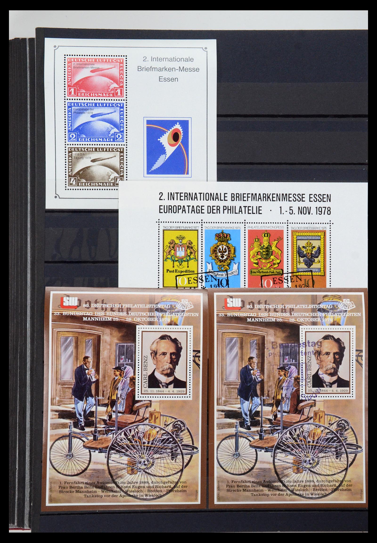 35356 139 - Postzegelverzameling 35356 Bundespost postzegelboekjes en combinaties
