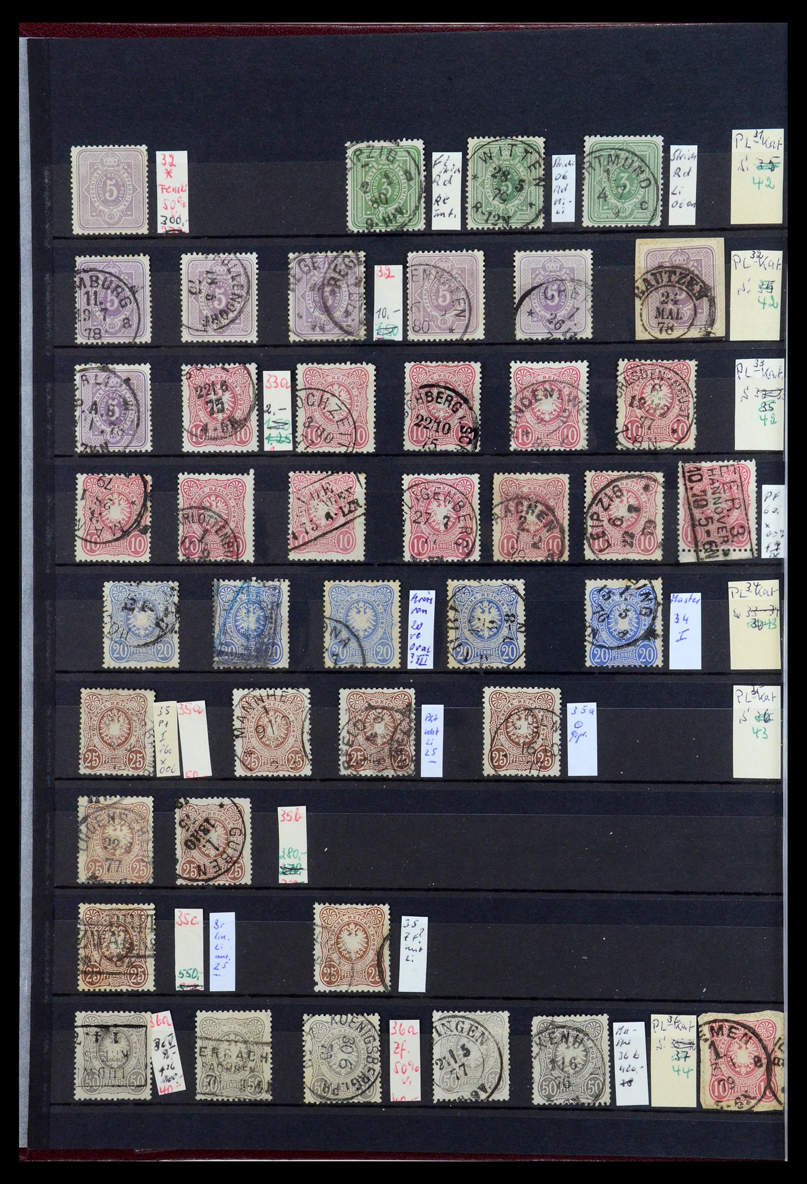 35360 005 - Postzegelverzameling 35360 Duitse Rijk 1872-1945.
