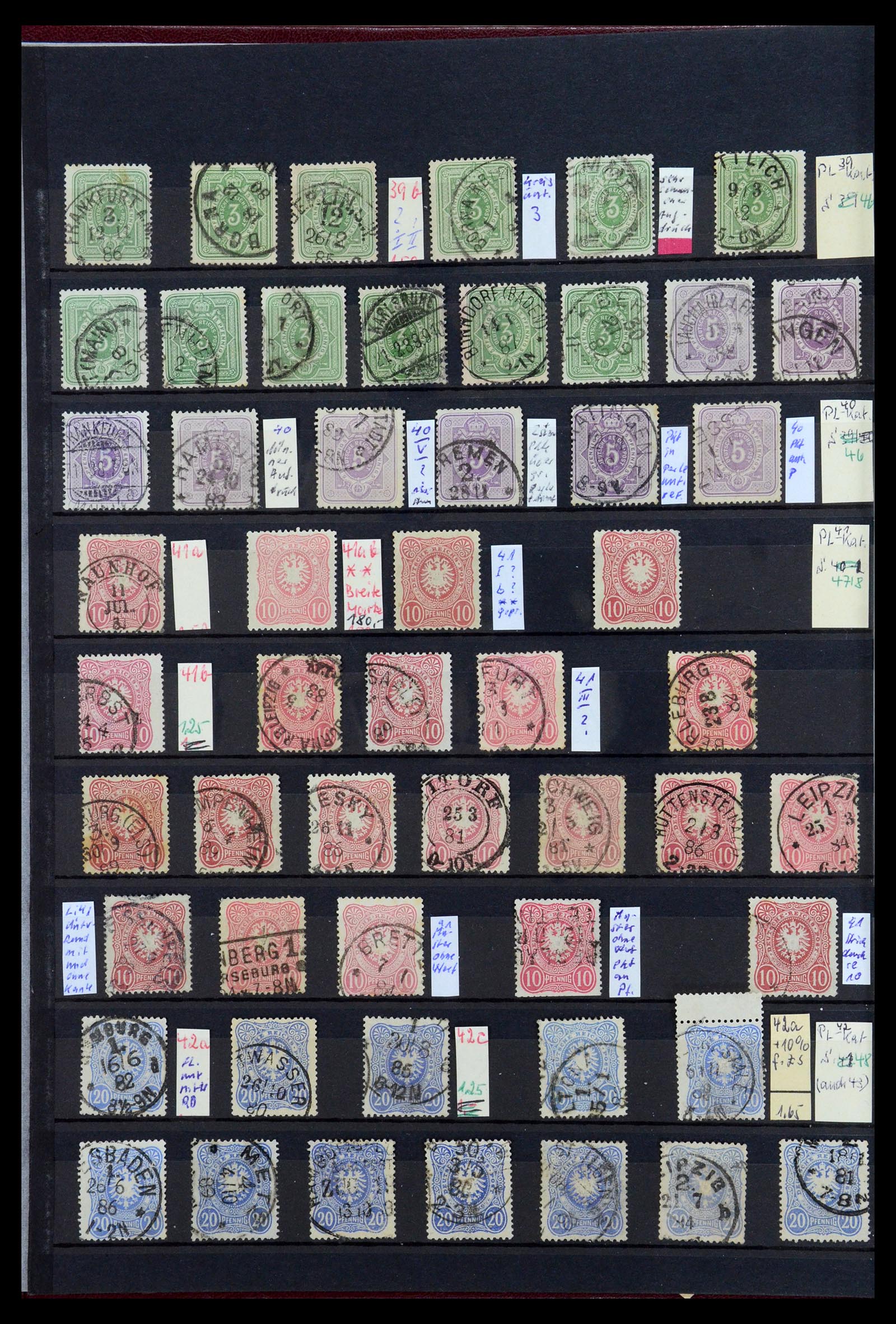 35360 007 - Stamp Collection 35360 German Reich 1872-1945.