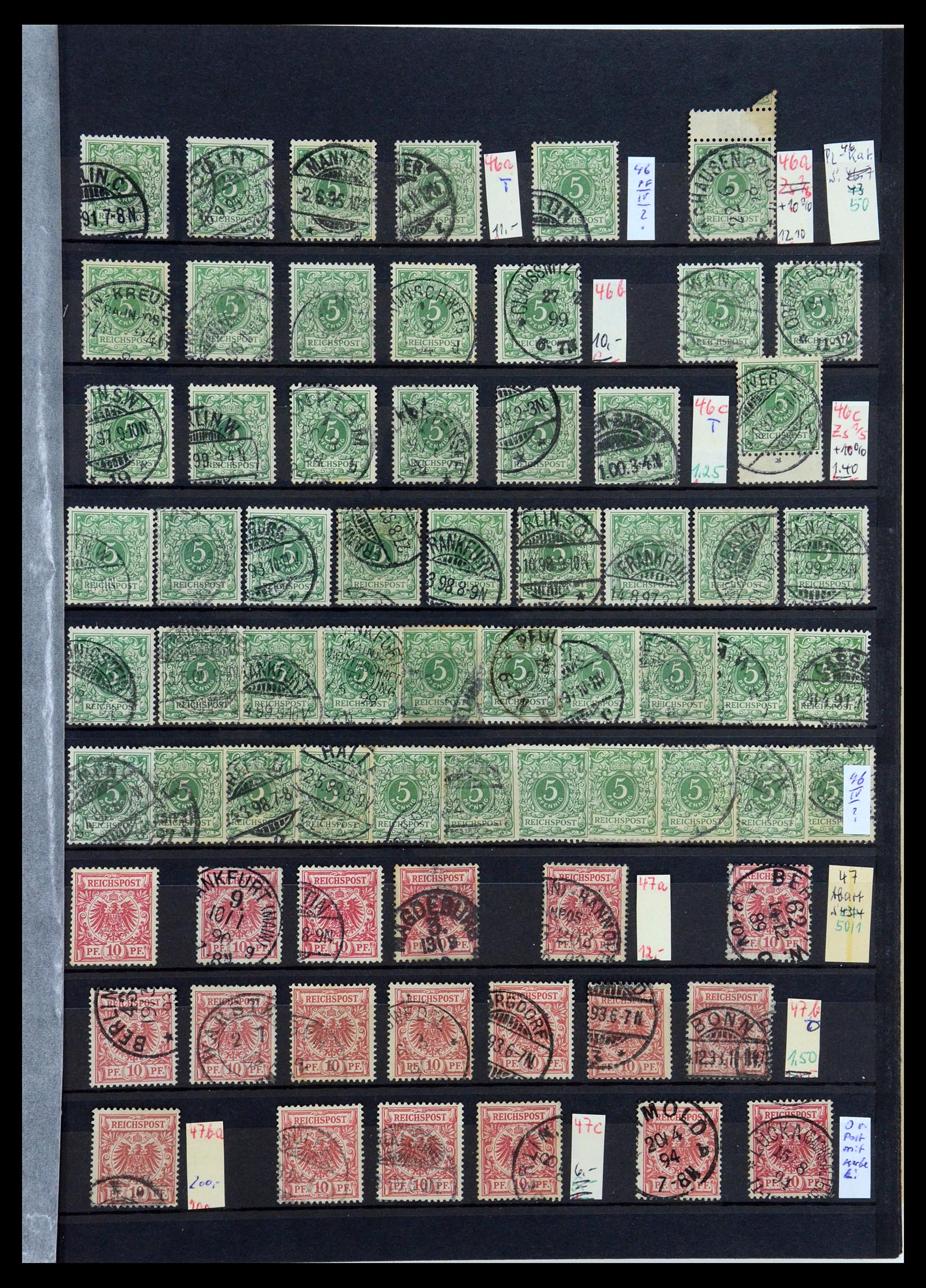 35360 010 - Postzegelverzameling 35360 Duitse Rijk 1872-1945.