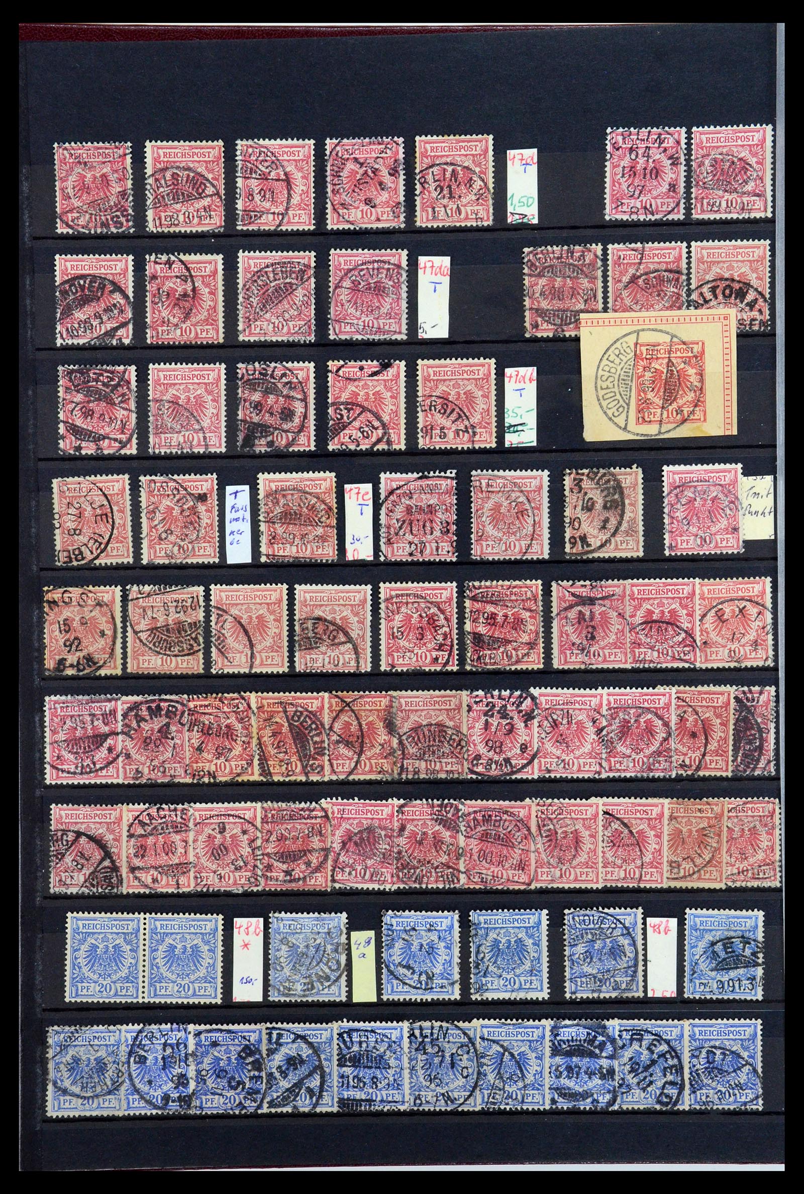 35360 011 - Postzegelverzameling 35360 Duitse Rijk 1872-1945.