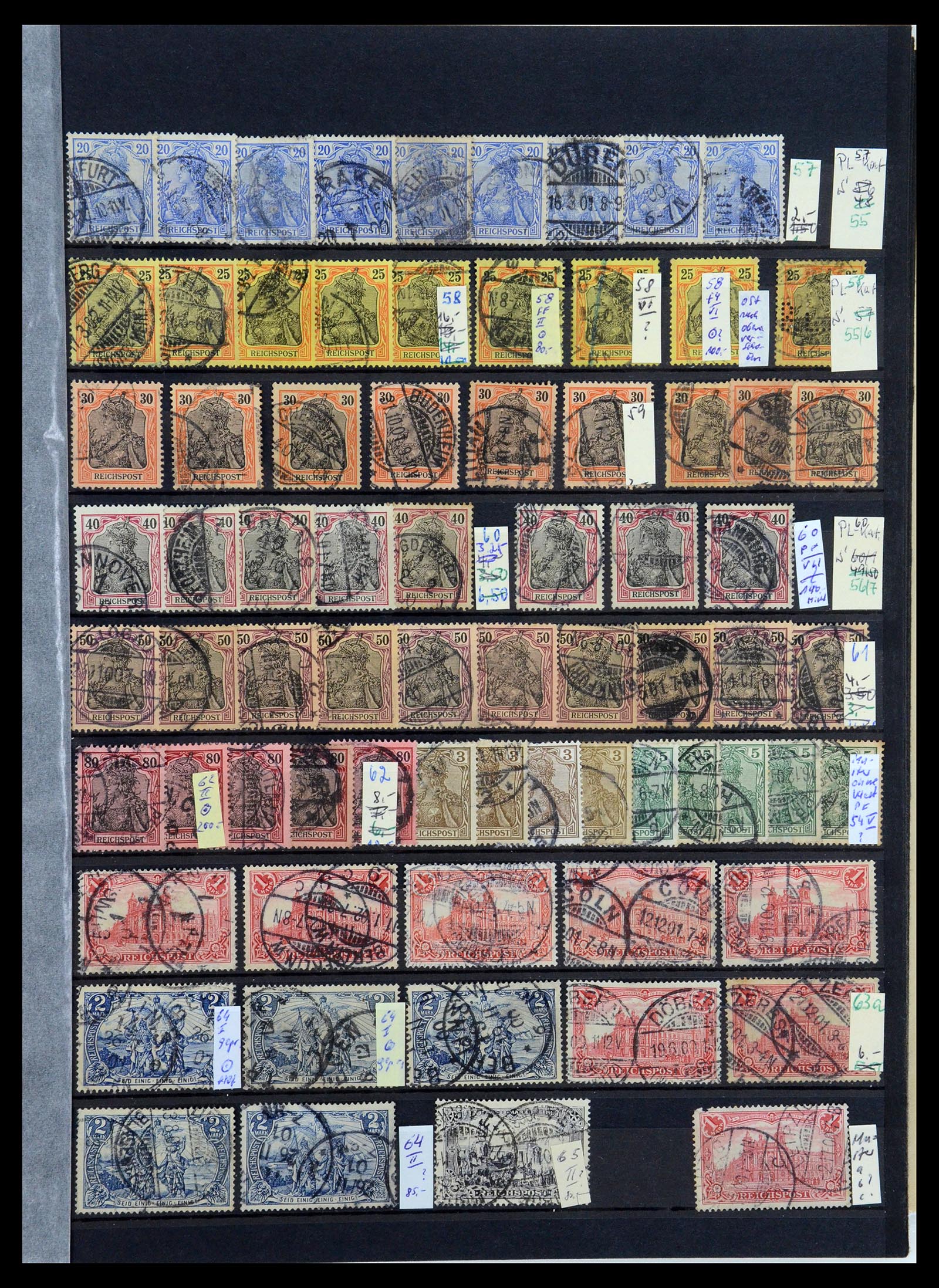 35360 014 - Postzegelverzameling 35360 Duitse Rijk 1872-1945.