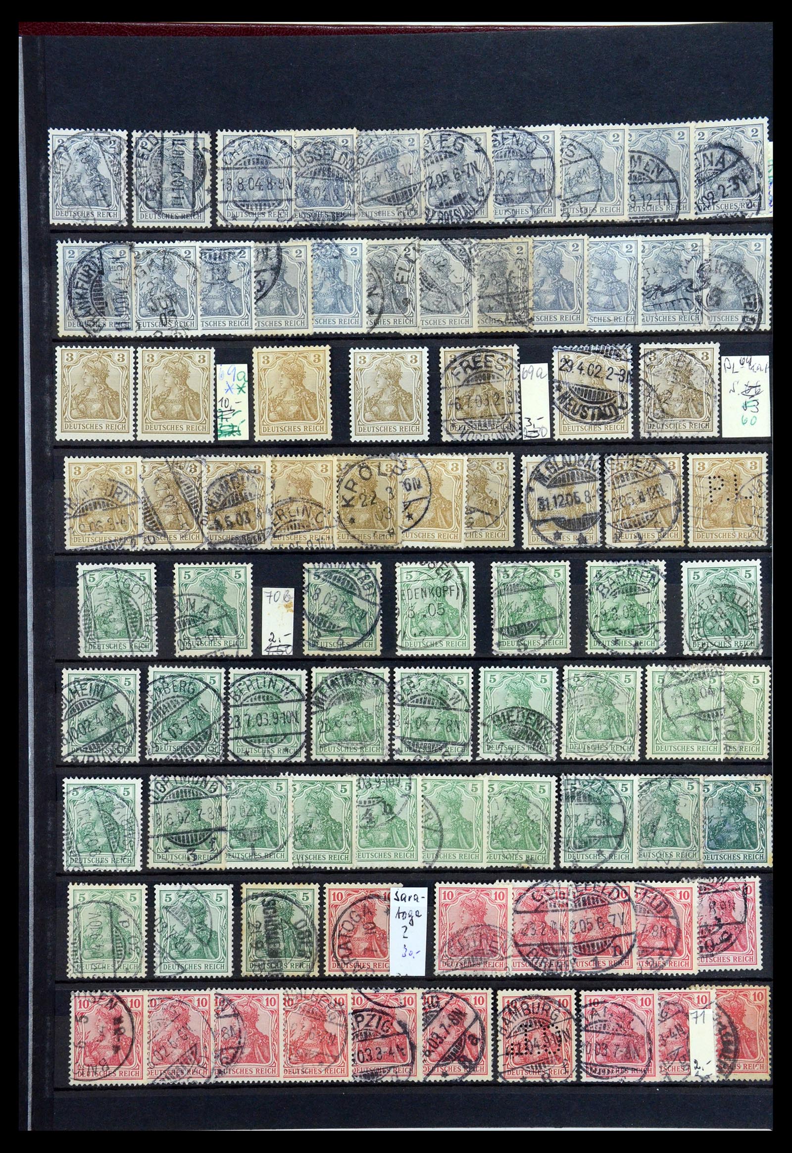 35360 015 - Postzegelverzameling 35360 Duitse Rijk 1872-1945.
