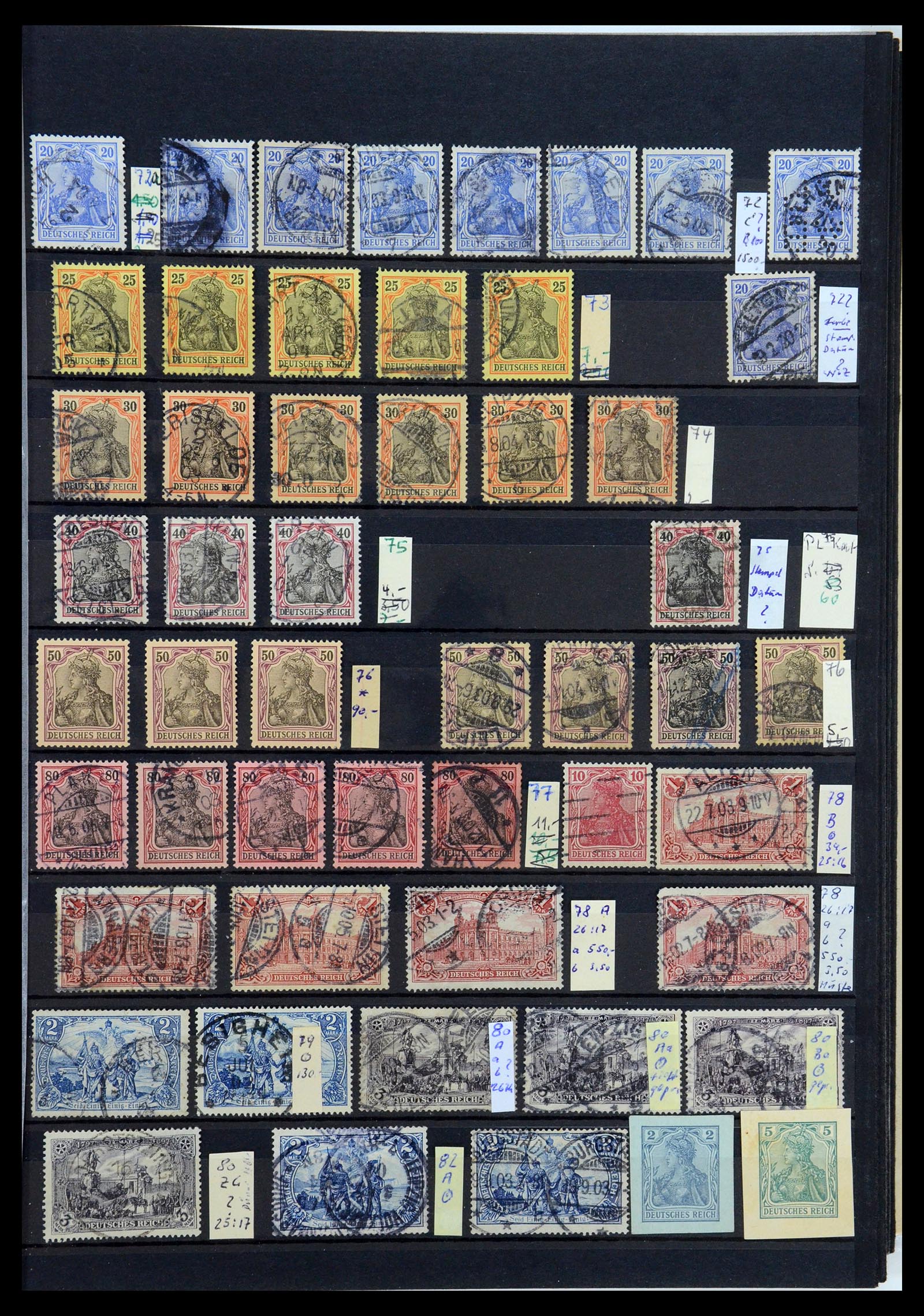 35360 016 - Postzegelverzameling 35360 Duitse Rijk 1872-1945.