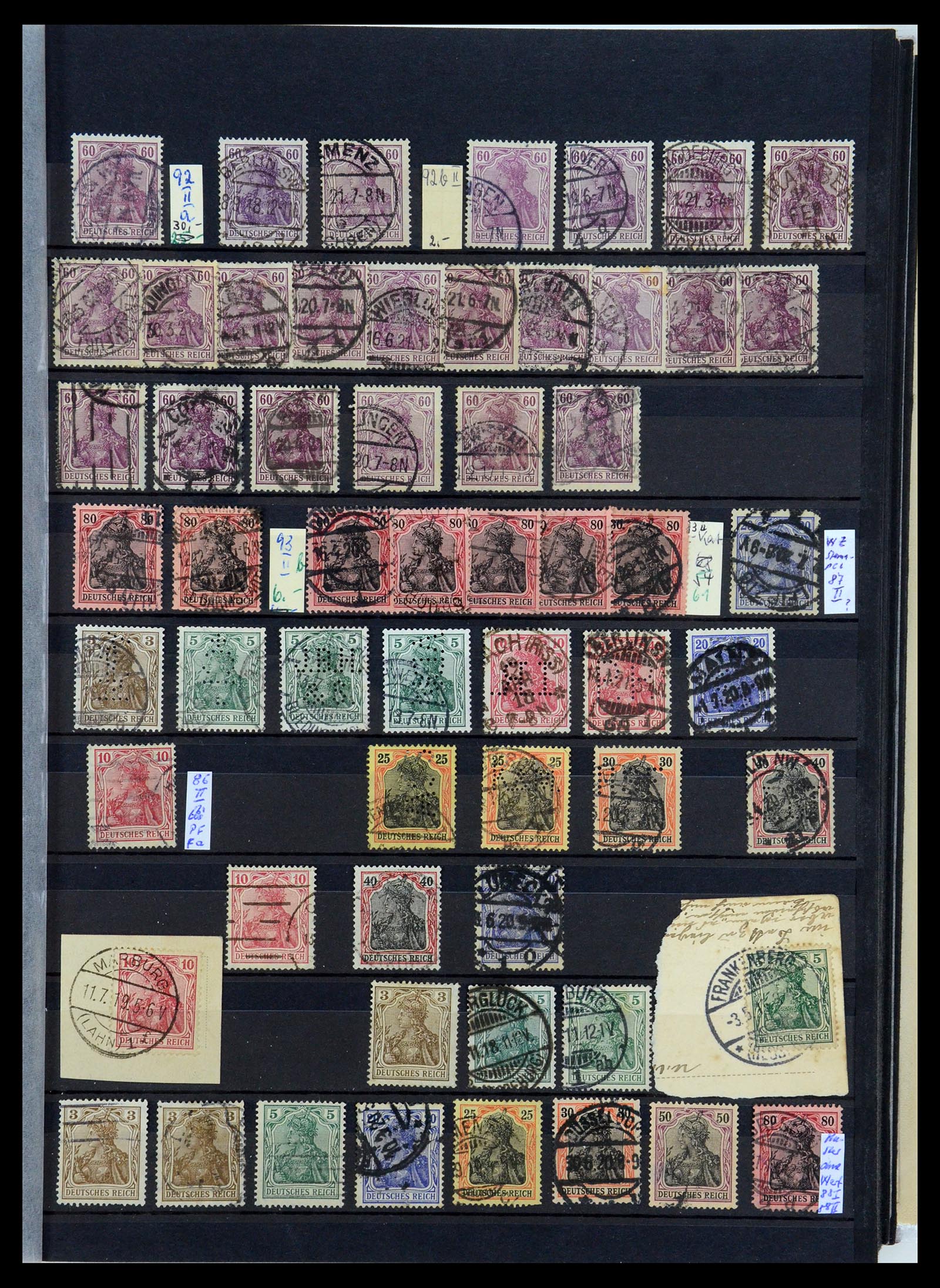 35360 022 - Postzegelverzameling 35360 Duitse Rijk 1872-1945.
